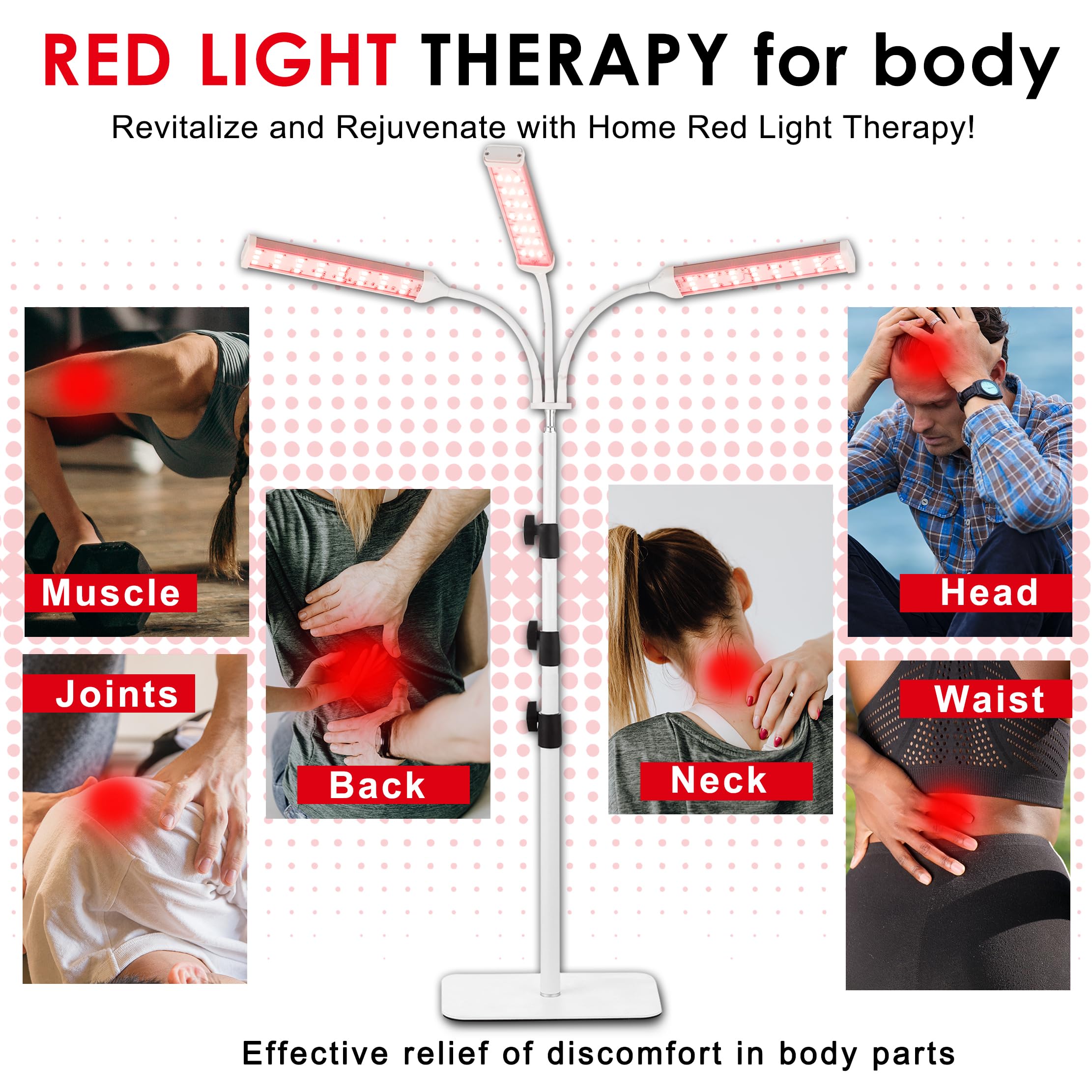 Akarishin Red Light Therapy Lamp- 660nm Red Light,850nm & 940nm Infrared Light Therapy AkarishinAu supplements