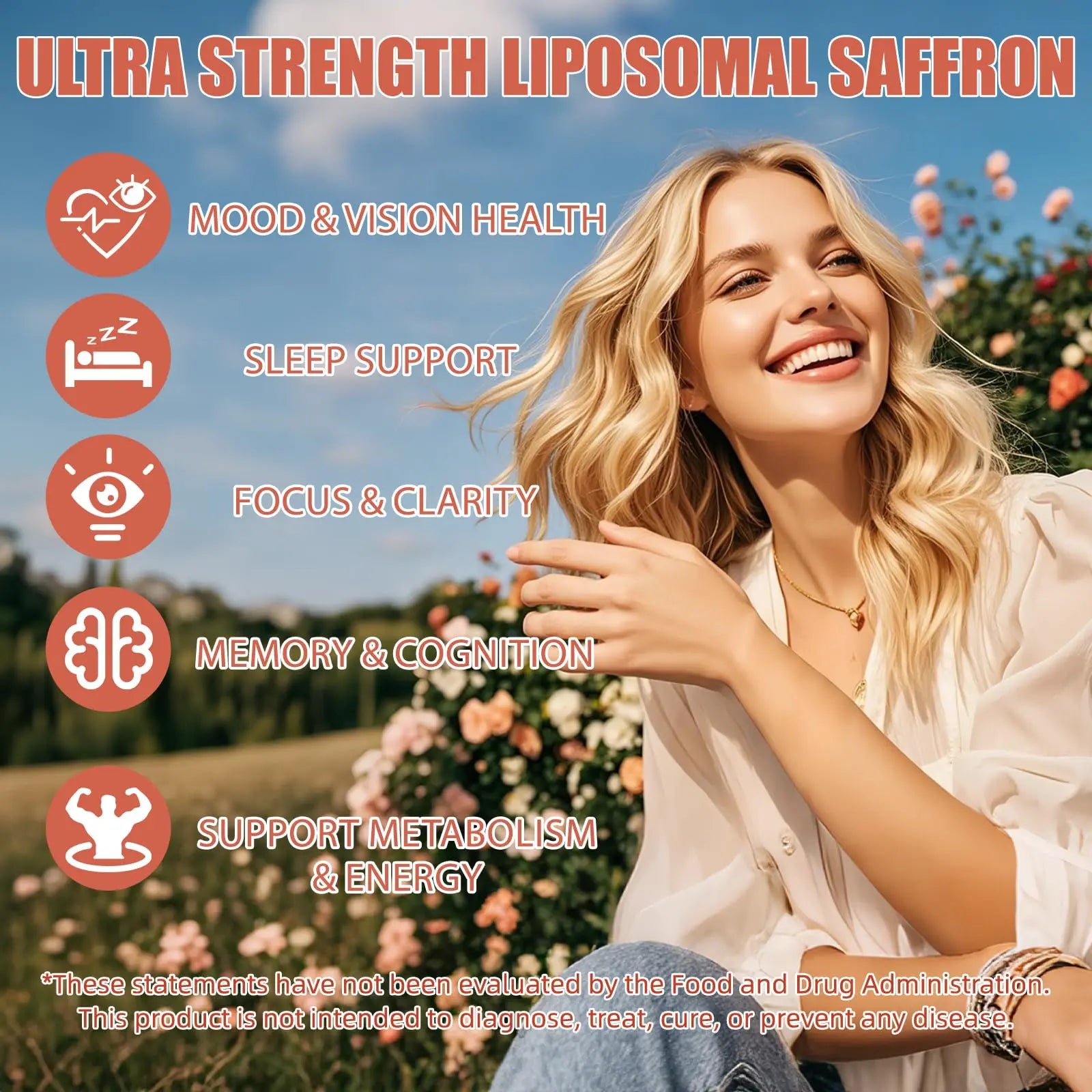 Newpie Saffron Supplements - 100% Pure Saffron Extract Capsules - Natural Mood Enhancer, Supports Eye & Heart Health, Boosts Energy - Premium Supplement for Women & Men（60 Servings (2) NewpieAu supplements