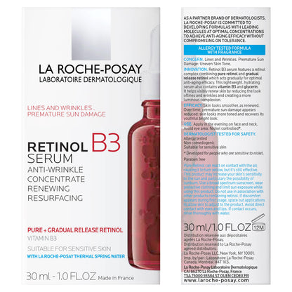 La Roche-Posay Pure Retinol Face Serum with Vitamin B3, Anti Aging Face Serum for Lines, La Roche-PosayUS supplements