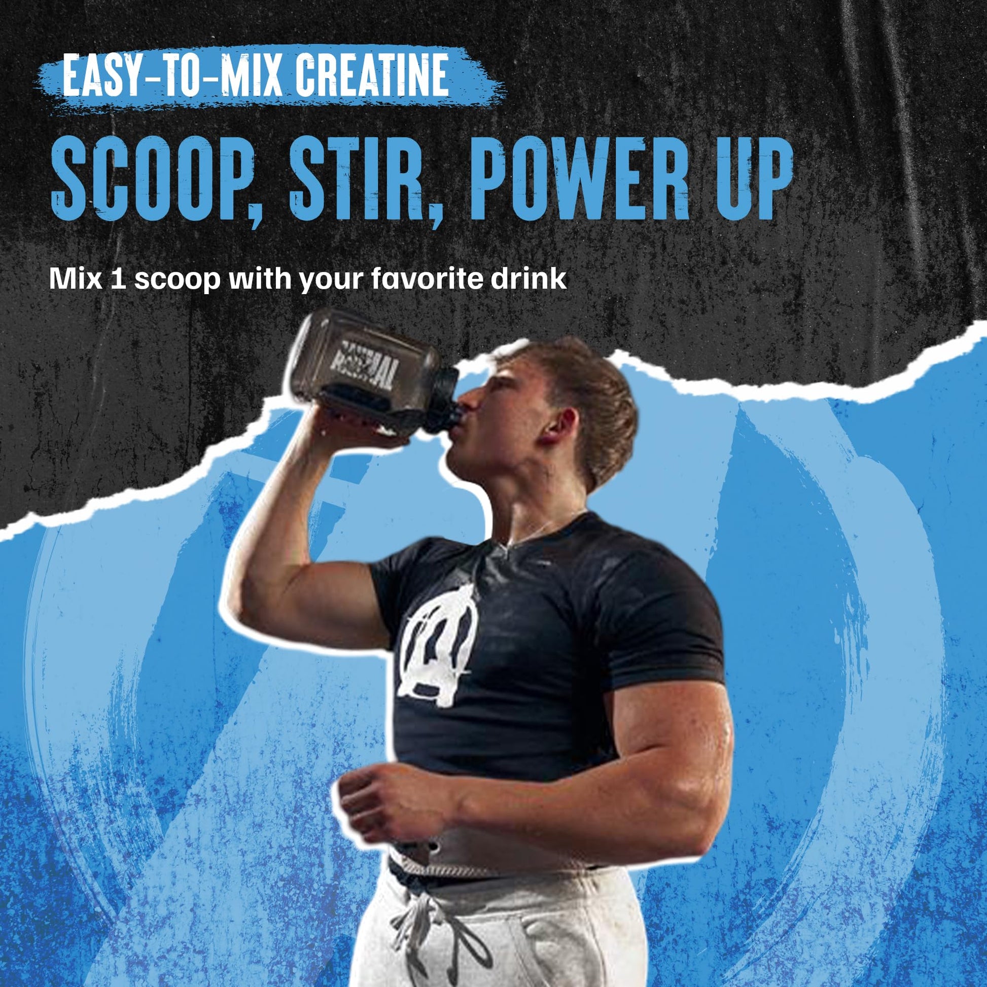 Animal Creatine Monohydrate Powder – Micronized Creatine for Women and Men, Supports Muscle Growth, Strength, Endurance, Recovery and ATP Production, Gym & Workout Supplements - Unflavored, 300g AnimalAu supplements