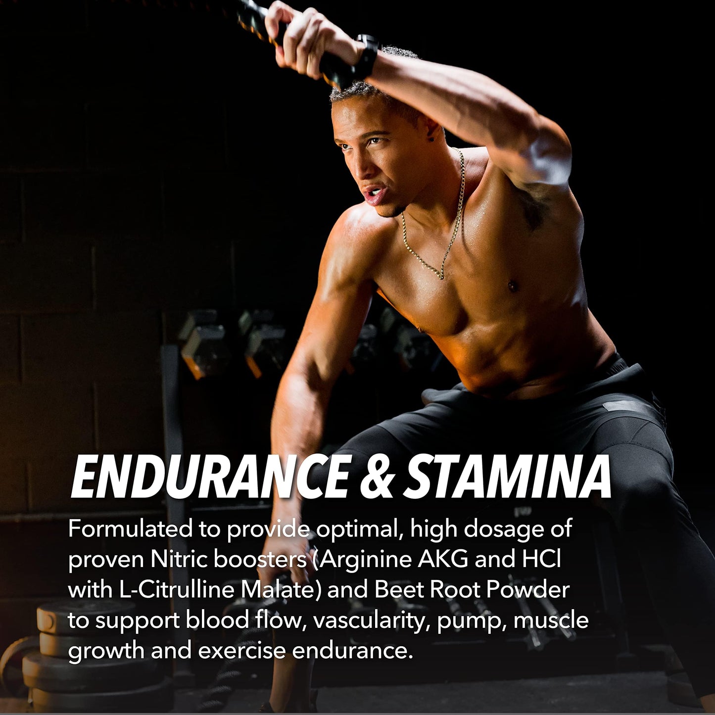 Extra Strength L Arginine - 1200mg Nitric Oxide Supplement for Muscle HAVASU NUTRITIONUS supplements