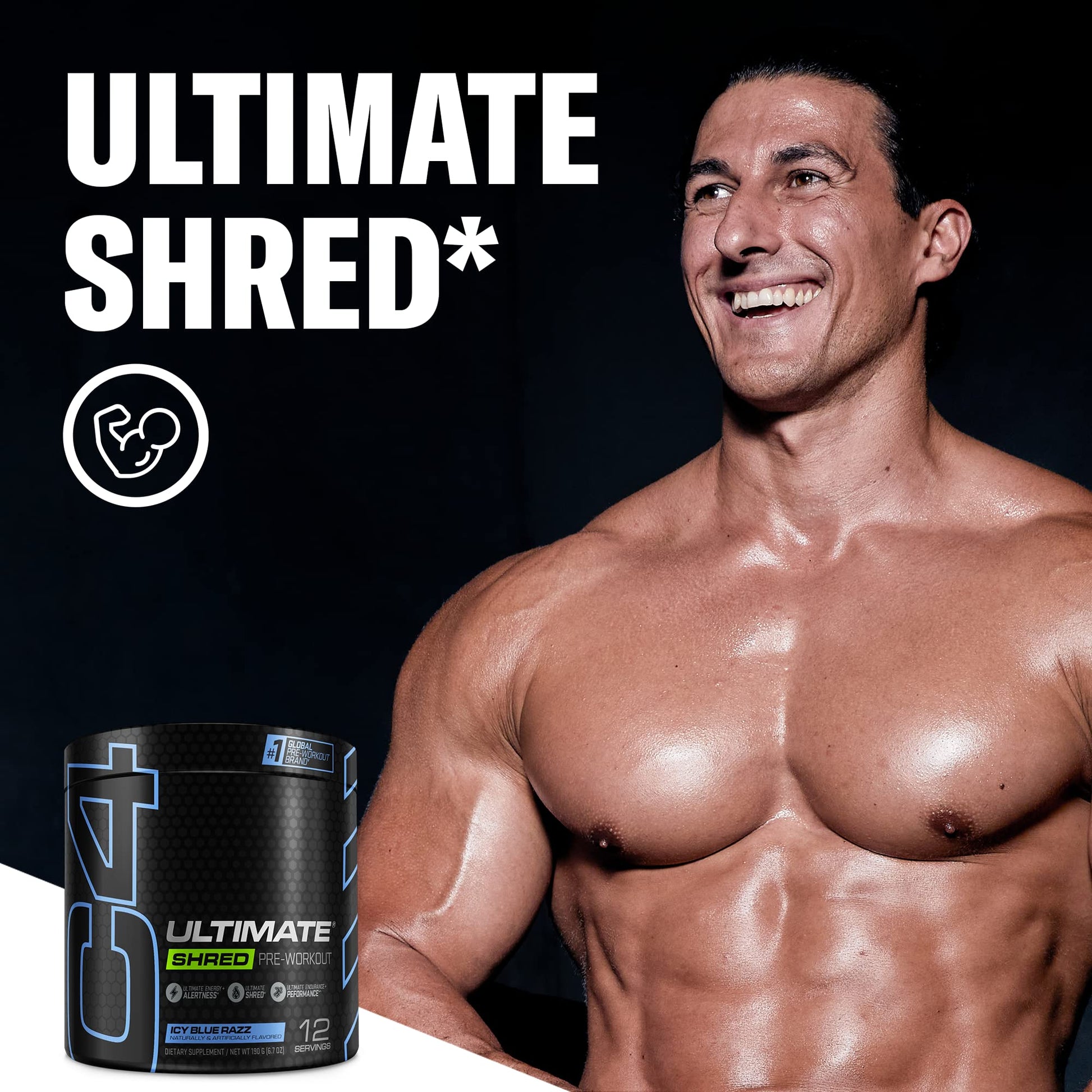 Cellucor C4 Ultimate Shred Pre Workout Powder, Fat Burner for Men & Women, Metabolism CellucorAu supplements