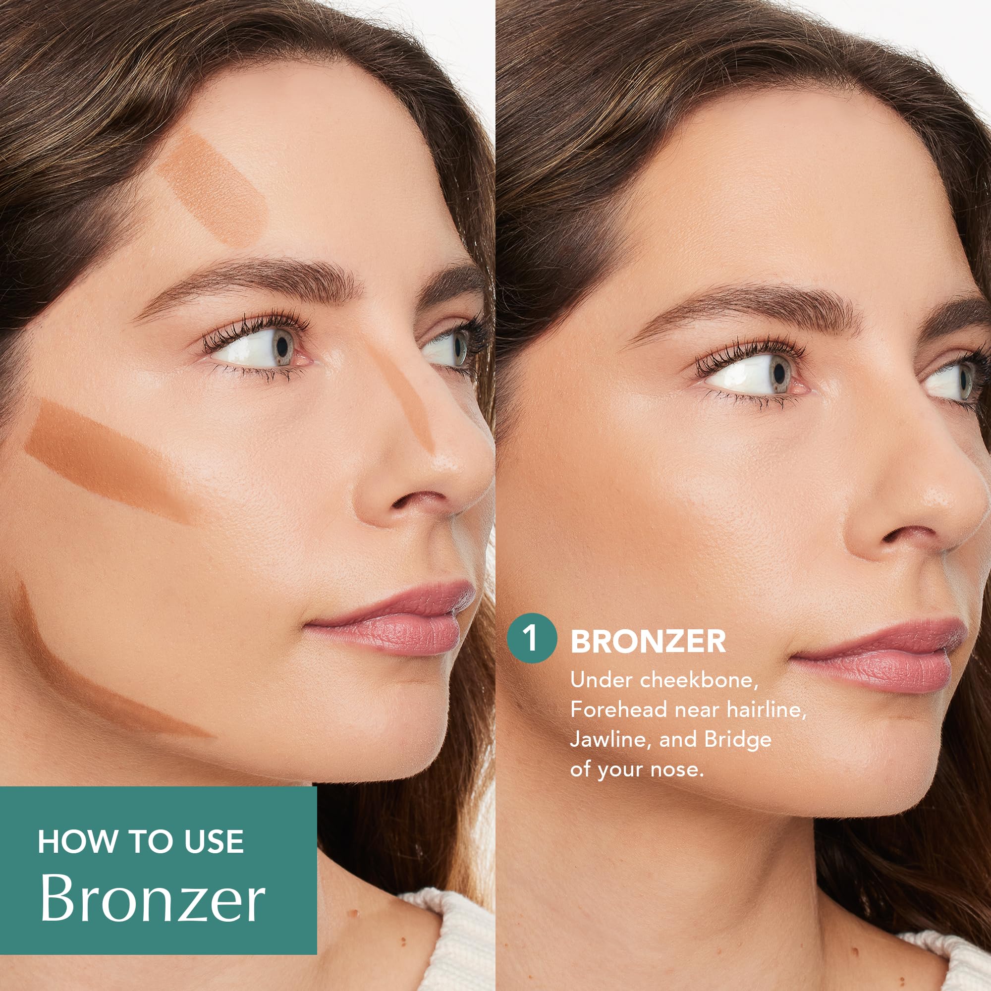 Thrive Causemetics Triple Threat Color Stick: Cream Bronzer & Contour Stick with Vitamin E, Evening Primrose Oil, Waterproof Smudge Proof Face Makeup, Anita (Light Medium Neutral) Thrive CausemeticsAu supplements