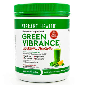 Vibrant Health Green Vibrance Powder, 23.28 oz Vibrant HealthAu supplements