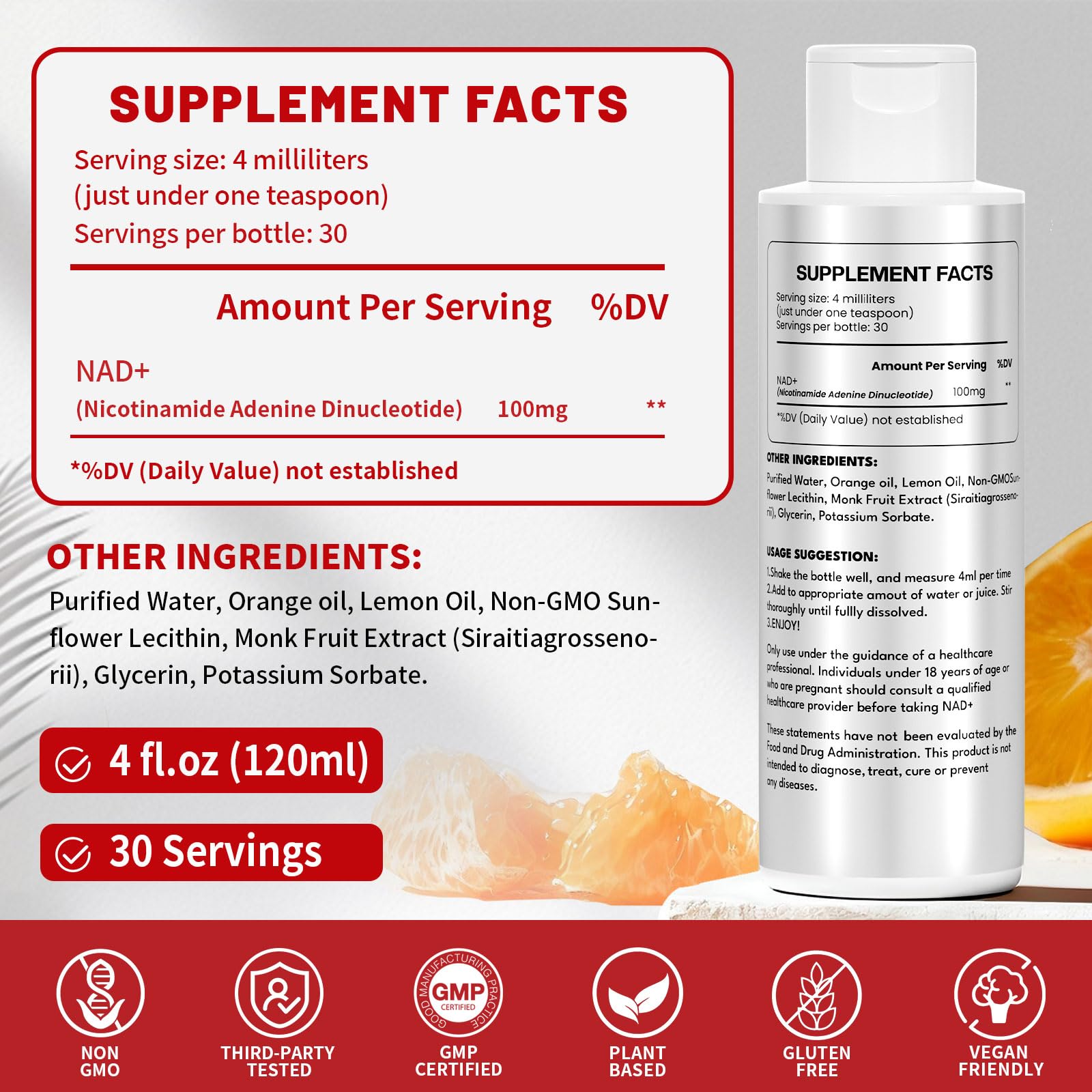 Vervidora Liposomal NAD+ Supplement, NAD+ Liquid Supplement with High Absorption for Anti-Aging, Cellular Health, Enhance Focus, Energy&Metabolism Support, Liposomal NAD+ Supplements for Women& Men VervidoraAu supplements
