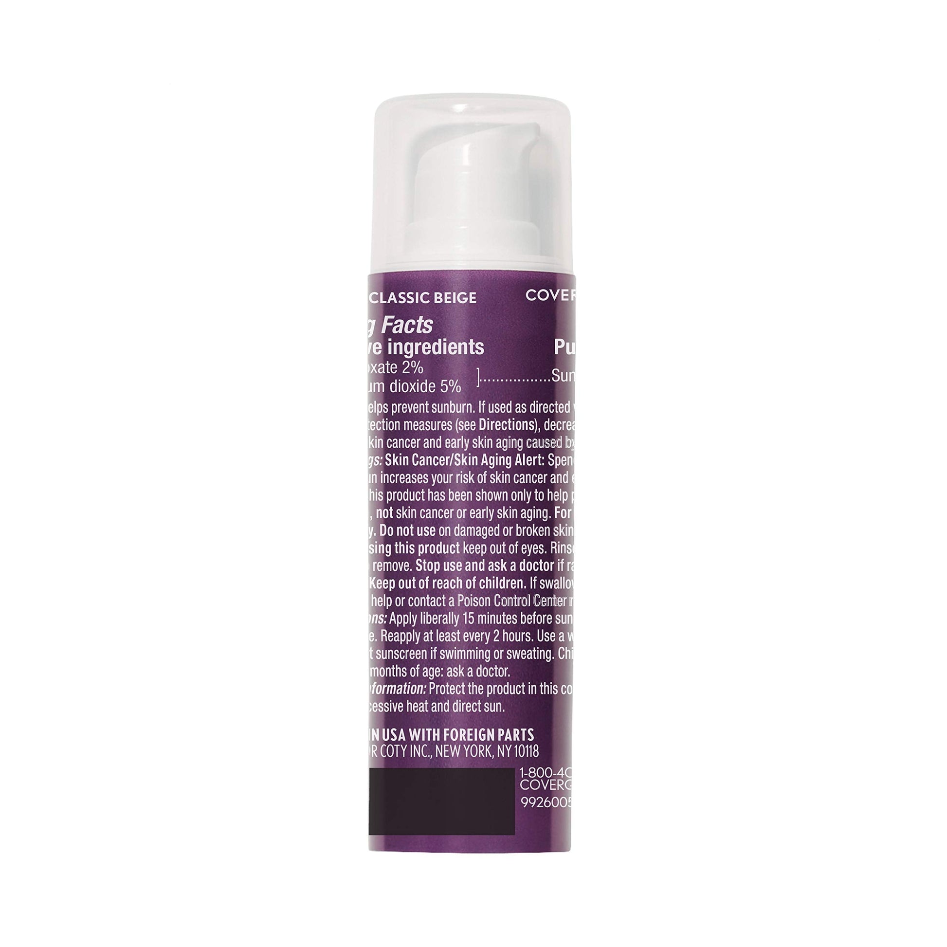 COVERGIRL Advanced Radiance Age-Defying Foundation Makeup, Classic Beige, 1 oz (Packaging May Vary) COVERGIRLAu supplements