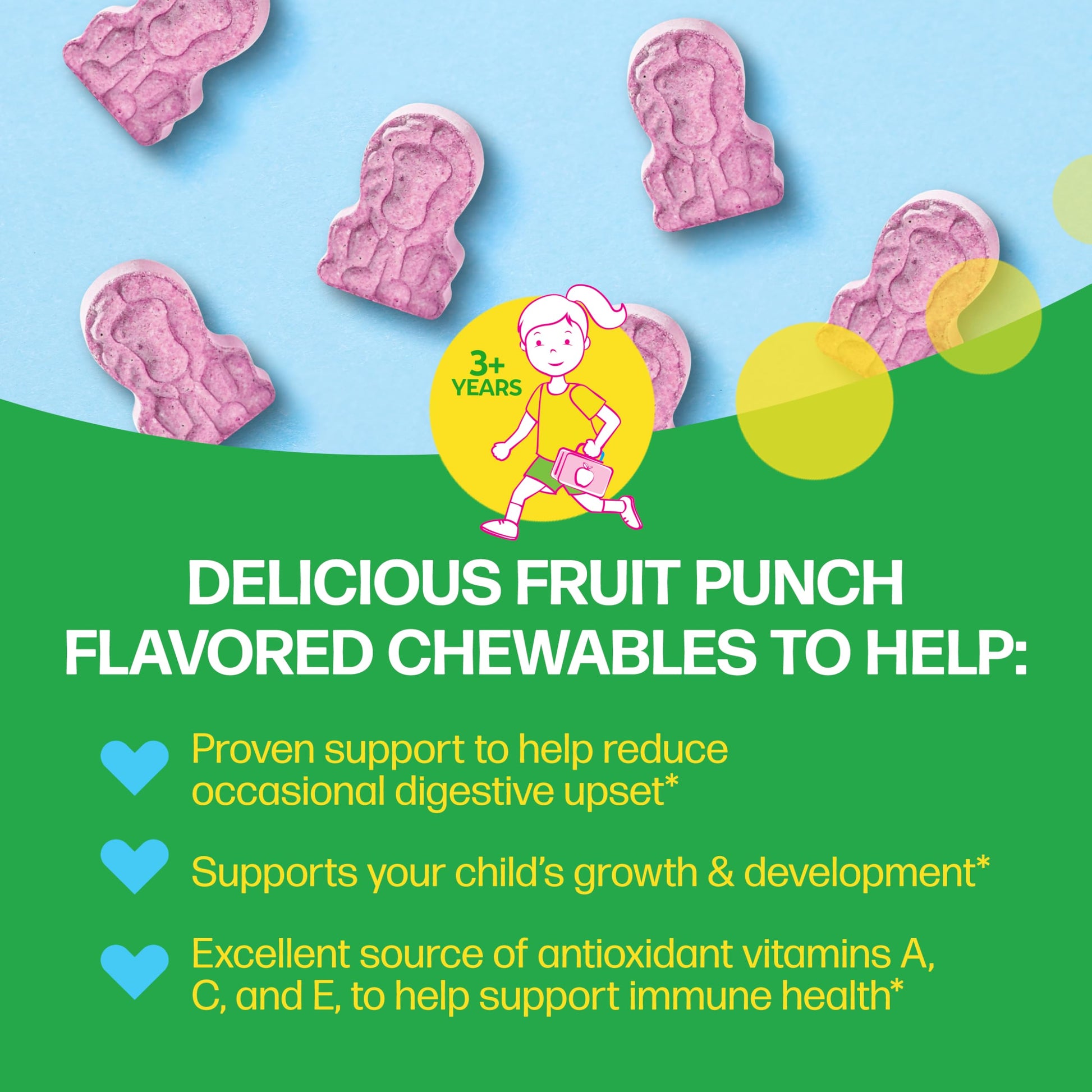 Culturelle Kids Complete Chewable Multivitamin + Probiotic For Kids, Ages 3+, 50 Count, Digestive Health, Oral Health & Immune Support CulturelleAu supplements