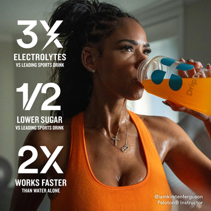 DripDrop Hydration - Electrolyte Powder Packets - Watermelon, Berry, Orange, Lemon DripDropUS supplements