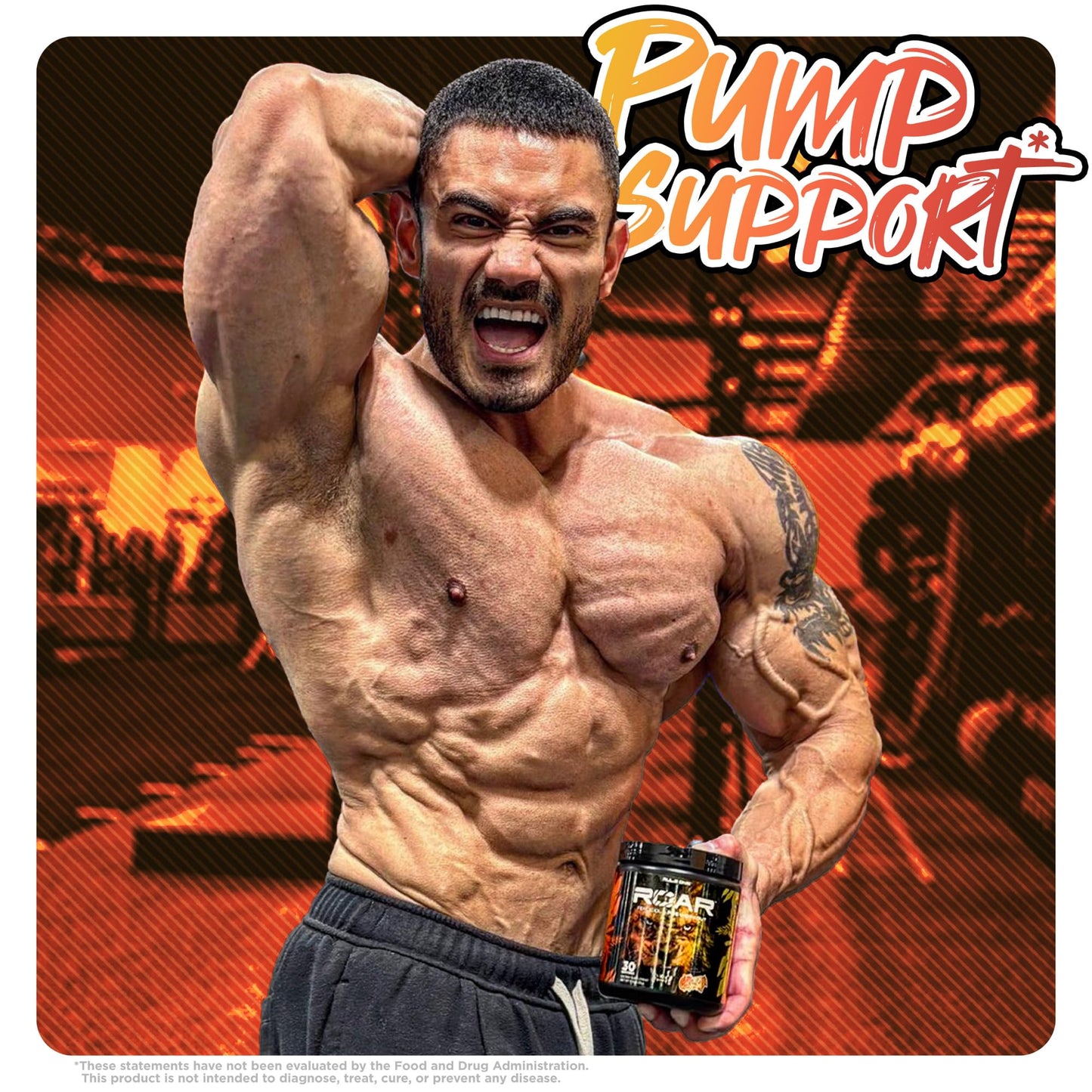 Rule 1 R1 ROAR, Peach Mango - 11.11 oz - Pre-Workout Powder - With Creatine, Beta-Alanine Rule 1 ProteinsUS supplements