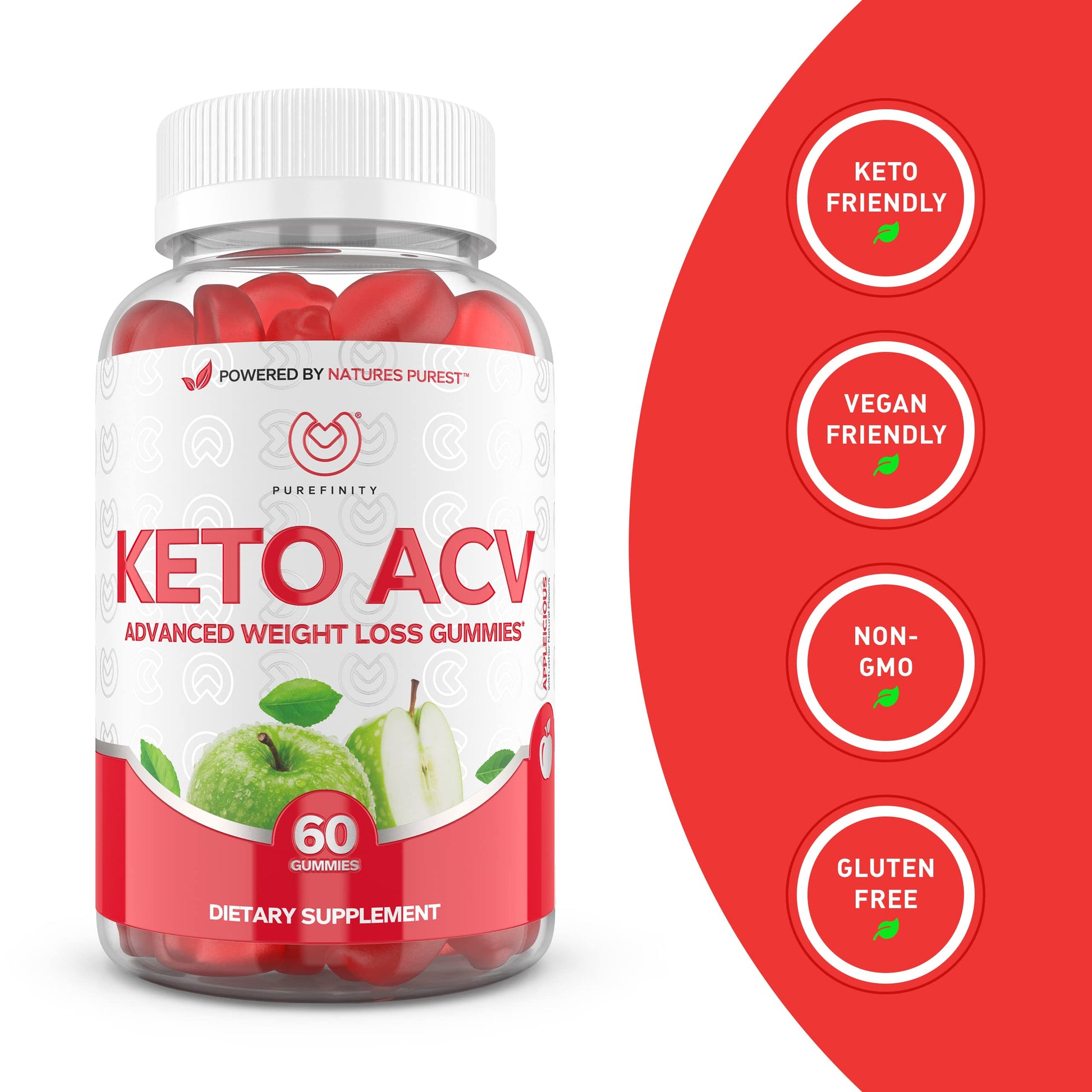 PUREFINITY Keto ACV Gummies to Support Weight Loss and Detox - True Form Keto ACV PUREFINITYAu supplements