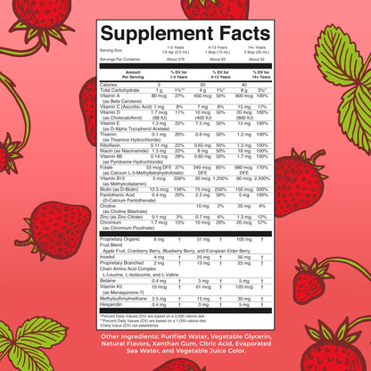 MaryRuth's Liquid Morning Multivitamin Essentials+ | Vitamin A C D E B6 B12 K2 Biotin Zinc | Mens Womens Multivitamin | Immune Support | Beauty | Sugar Free | Vitamins for Ages 1+ | Vegan | 32 Fl Oz MARYRUTH'SUS supplements