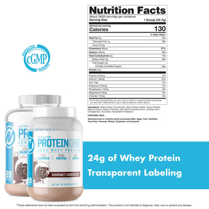 ProteinOne Whey Protein by NutraOne —Promote Recovery and Build Muscle NutraOne NutritionUS supplements