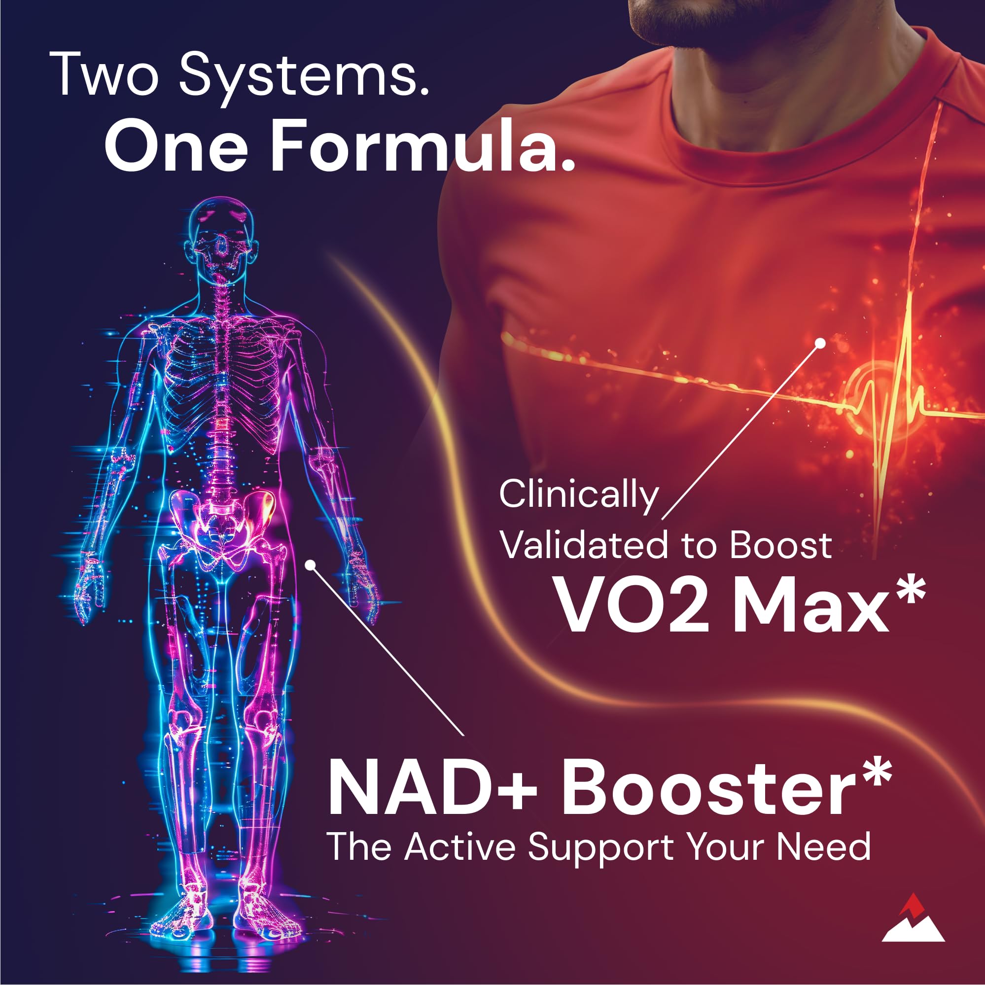 Novex Biotech Oxydrene NAD+ Enhancer - Natural Supplement Promoting Metabolism and Cardiovascular Support for Men and Women - (60 Capsules) Novex BiotechAu supplements
