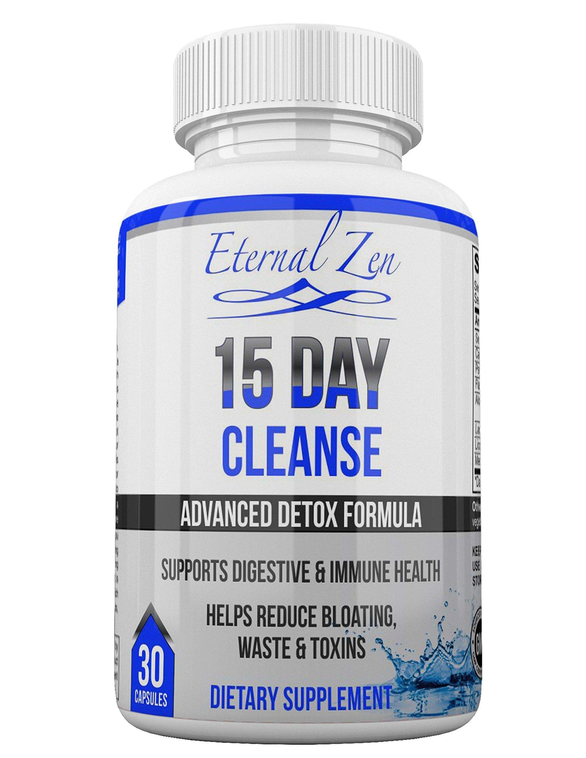 Eternal Zen 15 Day Colon Cleanser Detox with Extra Strength Herbs, Senna is a Fast Acting Eternal ZenUS supplements