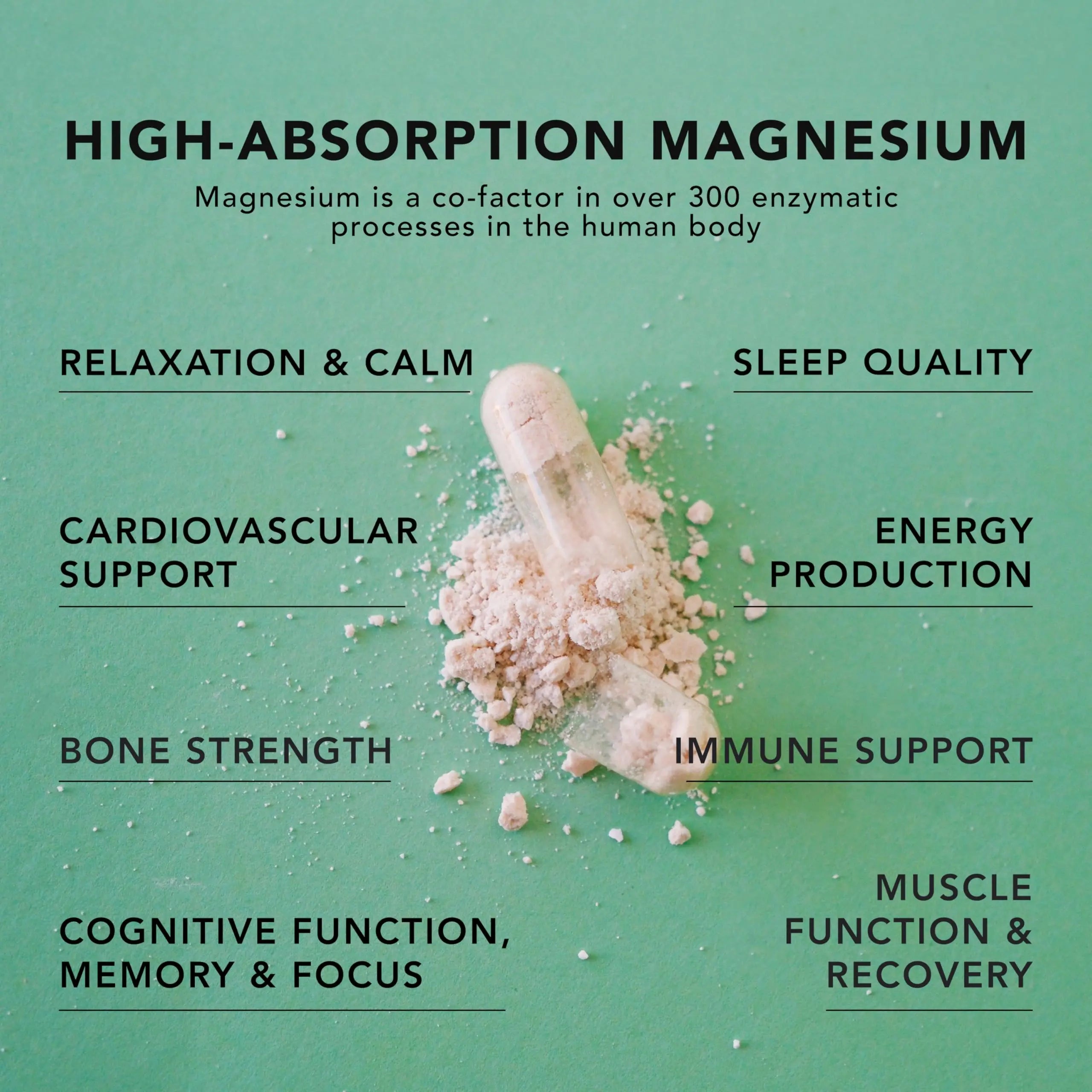 AMANDEAN Magtein Magnesium Complex. L-Threonate, Glycinate, Malate Triple Blend Chelated Magnesium Supplement. 90 Veggie Capsules. High Absorption Branded Ingredients. Brain Health, Sleep, Calm*. AMANDEANnz supplements
