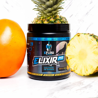 eFlow Nutrition Elixir PM - Night time Fat Burner and Natural Sleep Support - GABA, l-carnitine eFlow NutritionUS supplements