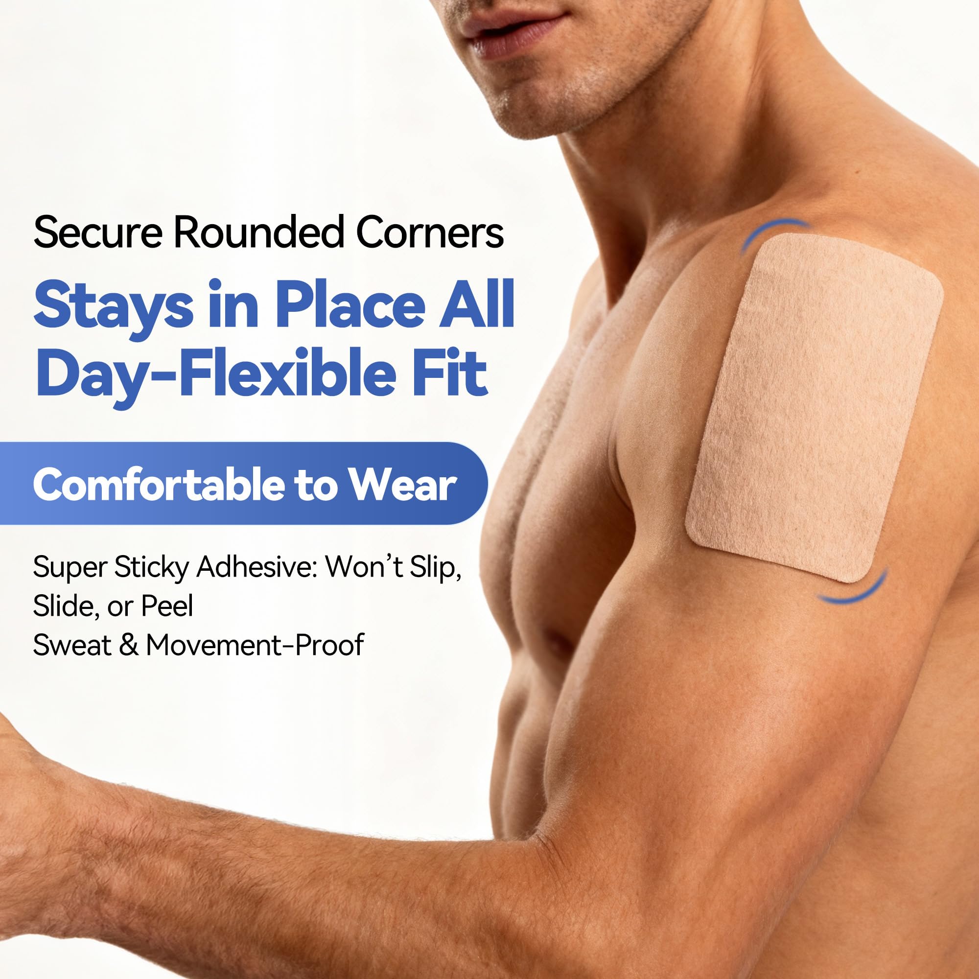 CARELAND 4% Lidocaine Patches Maximum Strength, 21 Count (10cm x 14cm) - OTC Pain Relief Patches with Stronger Adhesion for Back, Shoulder, Knee, Large Size CARELANDAu supplements