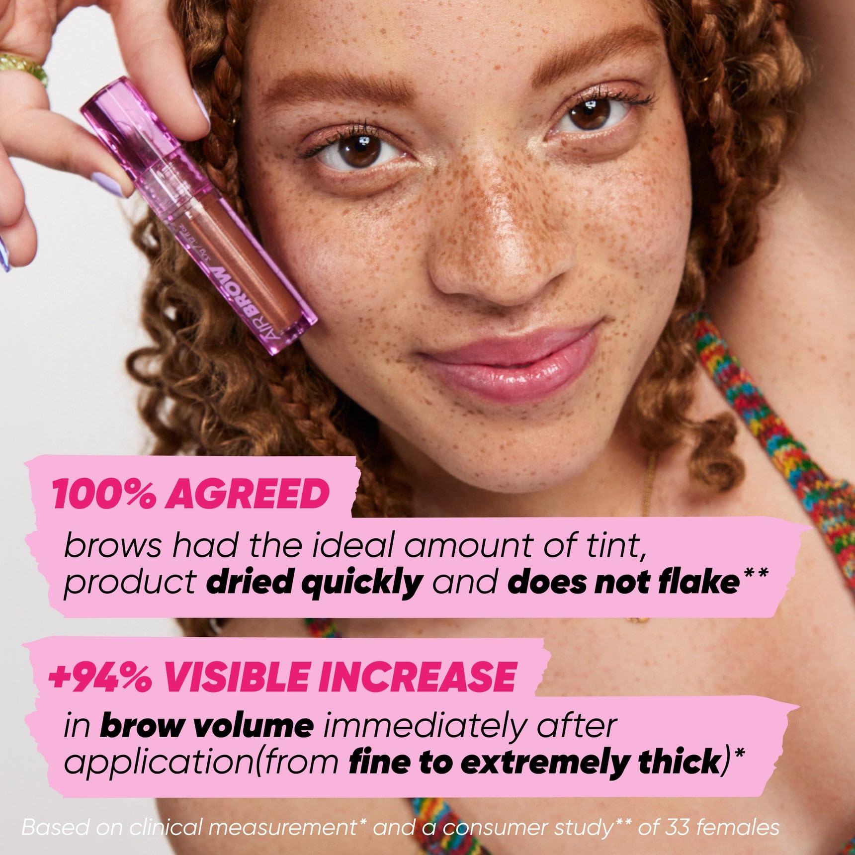 Kosas Air Brow Tinted Eyebrow Gel – Volumizing Brow Gel with Flexible Long-Lasting Hold, Medium Brown KosasAu supplements