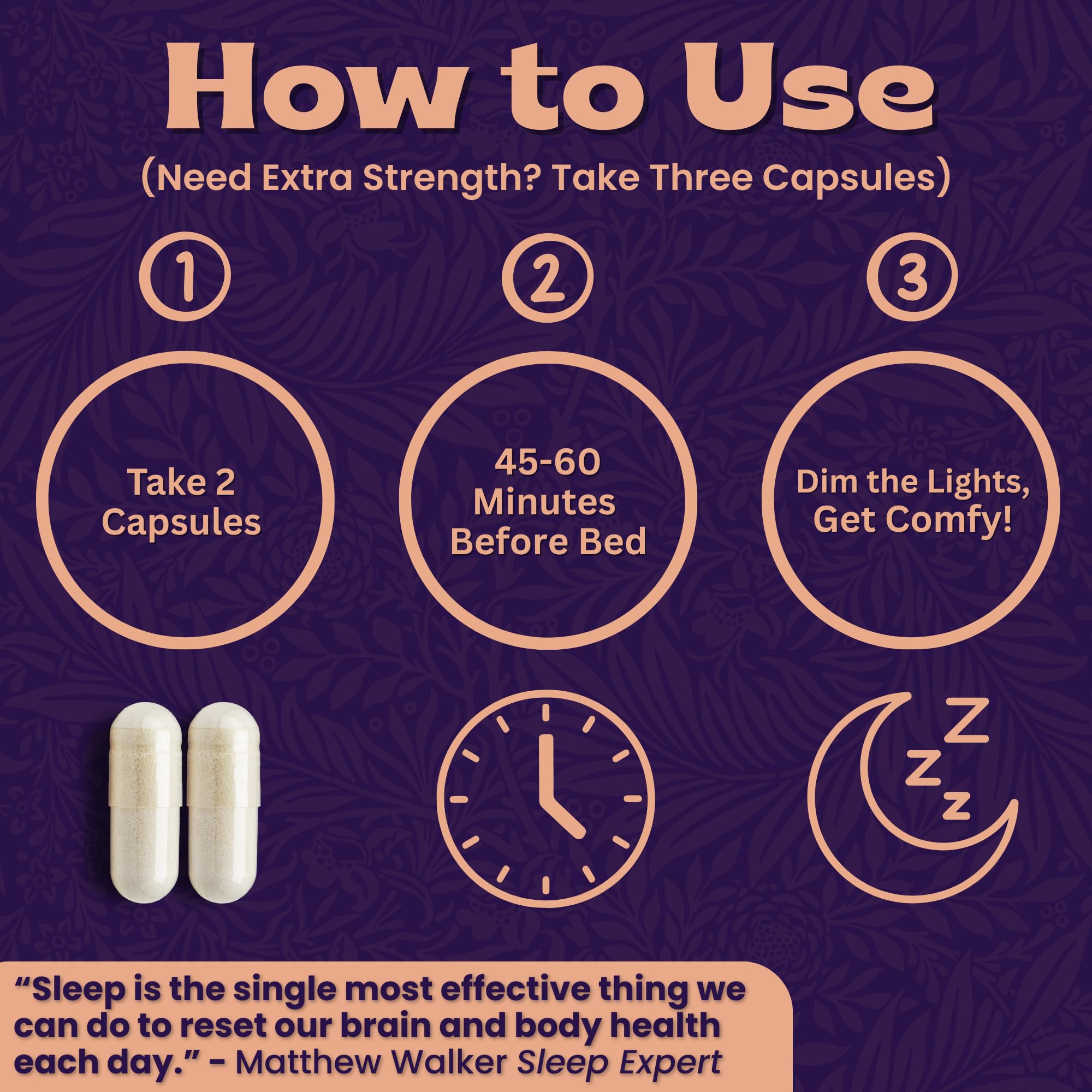 Local Nutrition Natural Sleep Aid with Magnesium Glycinate, Reishi Mushroom Extract, L-Theanine, Apigenin, and Melatonin - Sleep Supplement for Adults Seeking Deep Rest - 60 Capsules, Made in The USA Local NutritionAu supplements