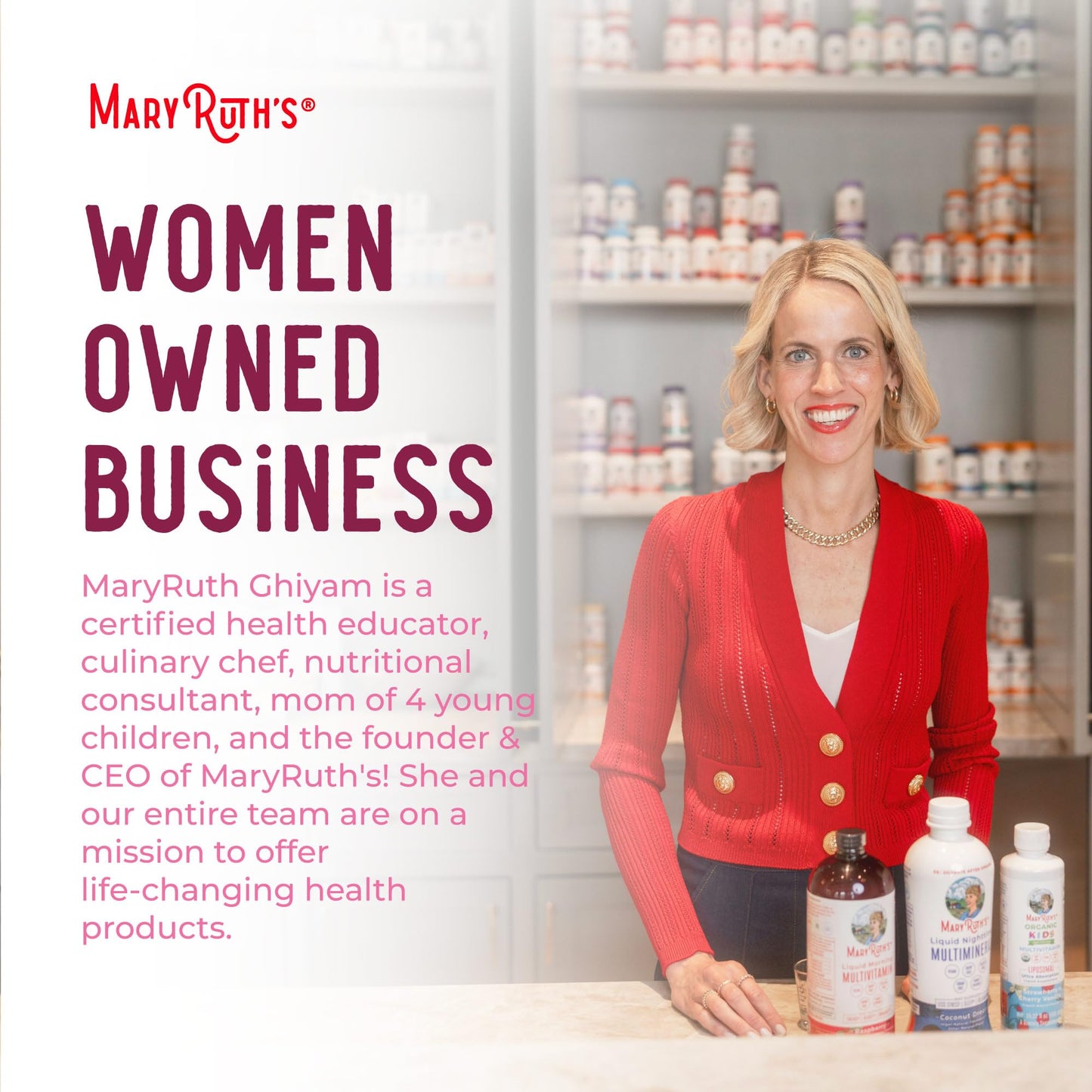 MaryRuth Organics Probiotic Beauty Capsules | Vegan Collagen Support | Anti Aging | Gut Health | Hair Skin and Nails Vitamins | Skin Care MARYRUTH'SUS supplements