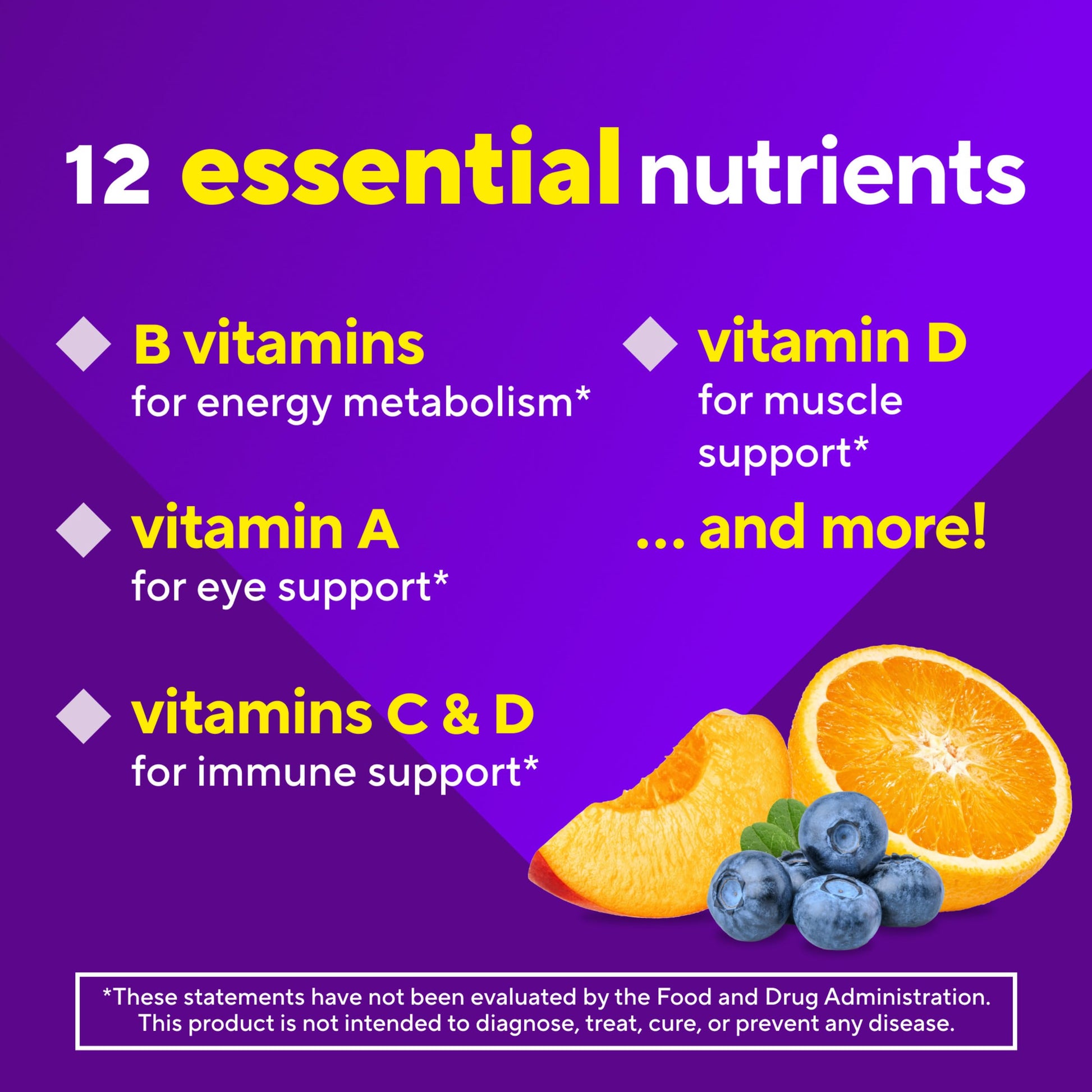 Vitafusion Adult Gummy Vitamins, 120 Count VitafusionAu supplements