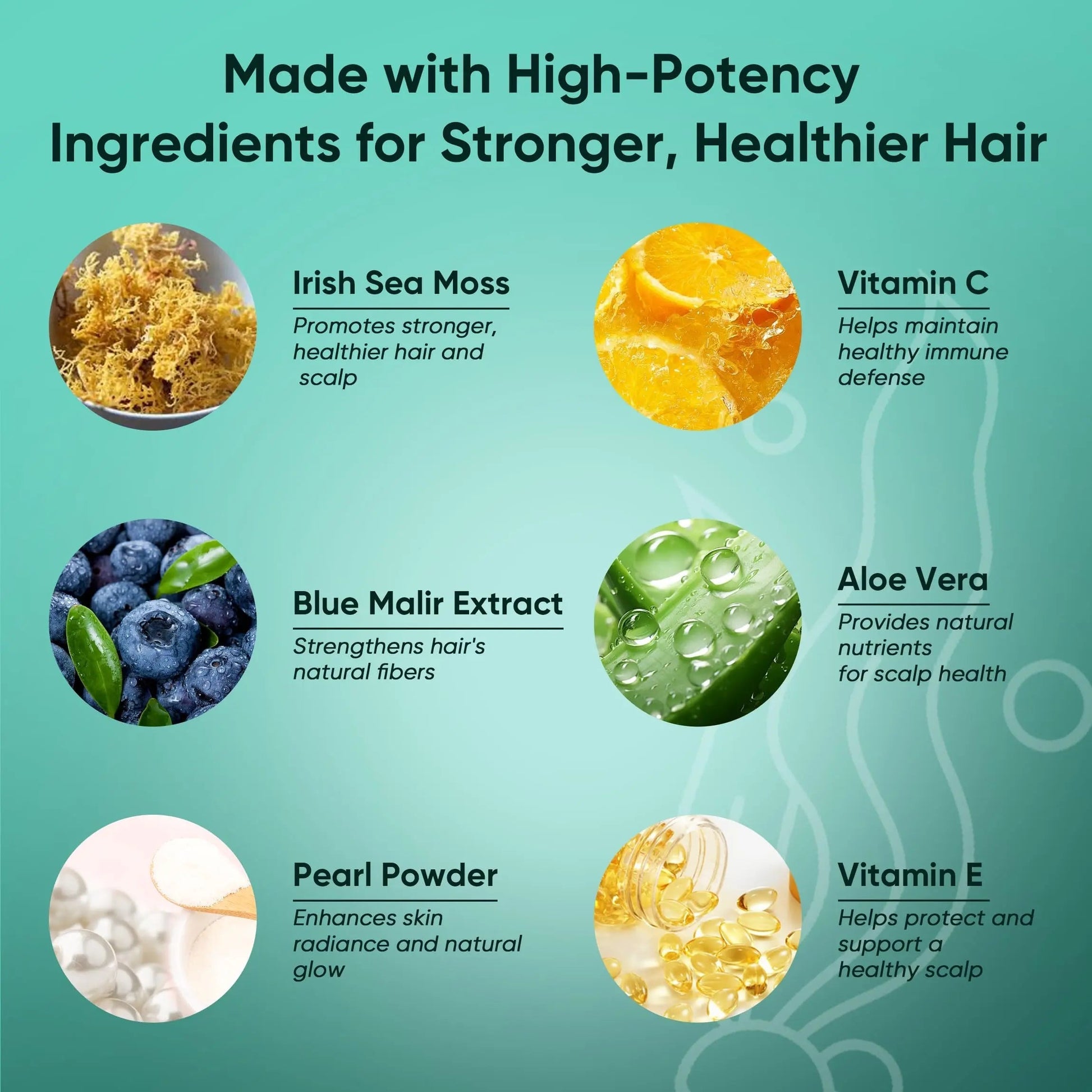 Neonomicon Balmbare Revive Gummies for Hair Loss - Sea Moss Gummies with Vitamin C, Vitamin E, Aloe Vera, Pearl Powder Supports Faster Hair Growth NeonomiconAu supplements