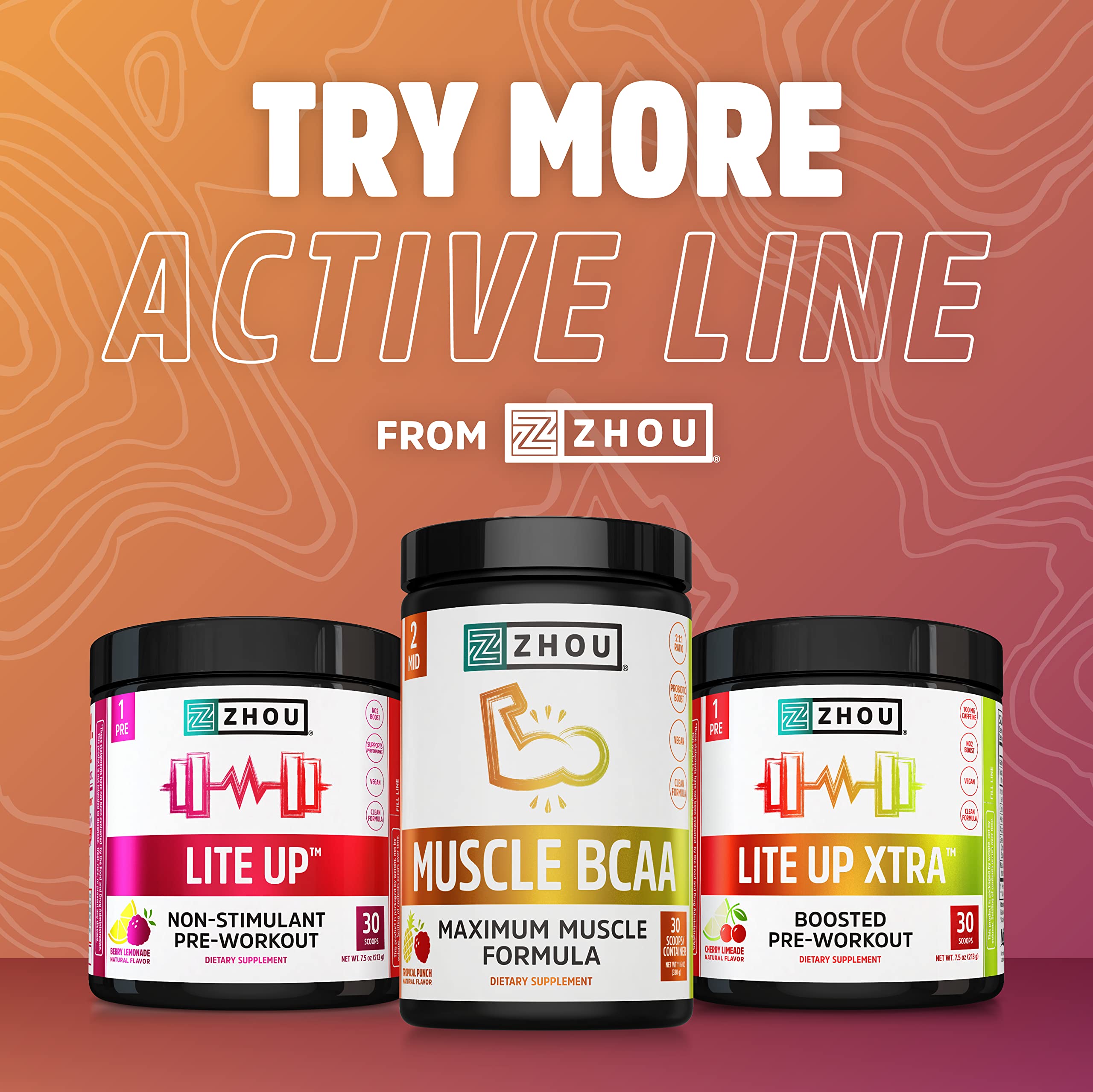 Zhou Nitric Oxide with L Arginine, Citrulline Malate, AAKG and Beet Root | Powerful N.O. Zhou NutritionAu supplements