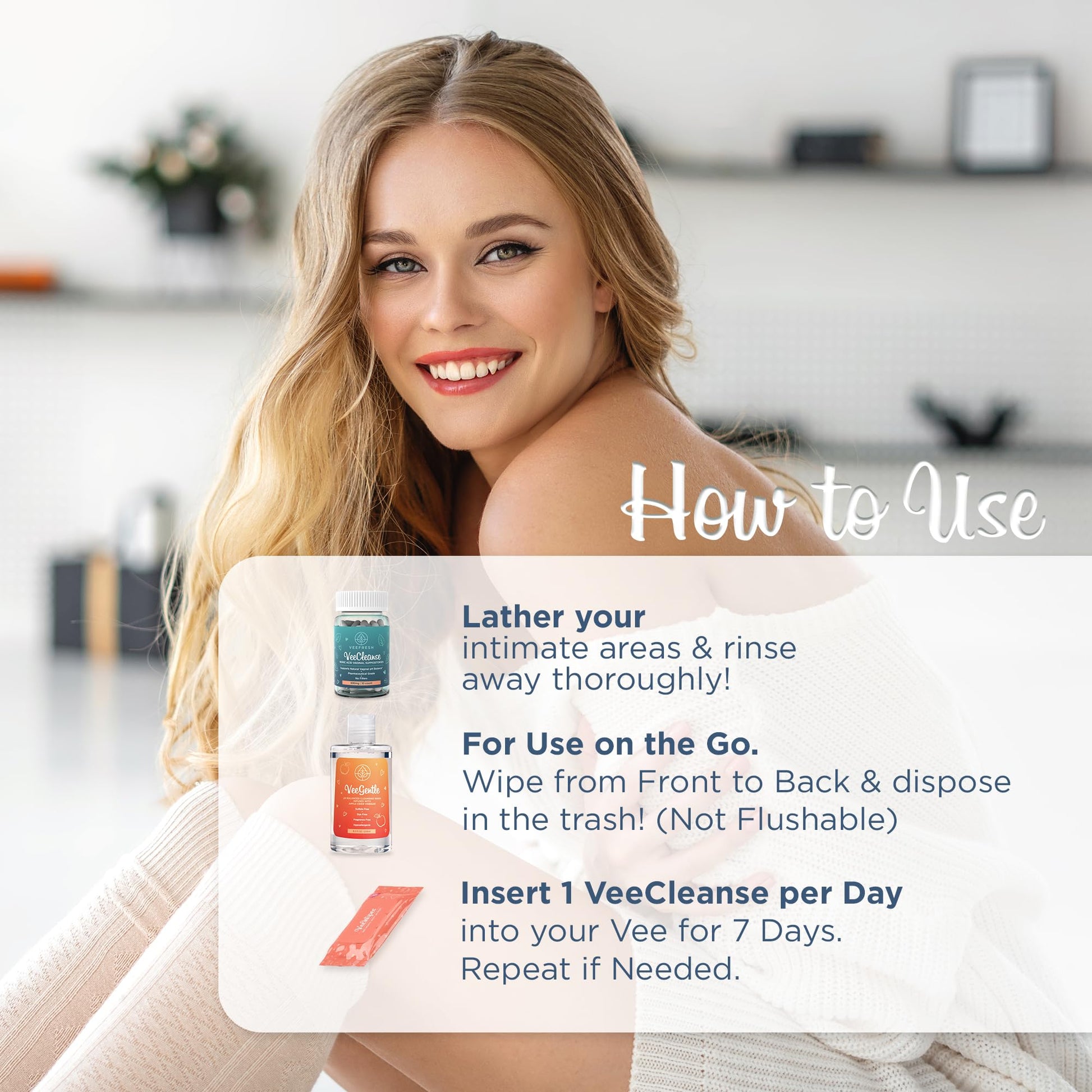 VeeFresh VeePower Bundle - A Convenient Feminine Care Bundle for Any-Time Freshness & Odor Control VeeFreshAu supplements