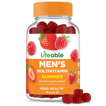 Lifeable Multivitamin for Men Gummies | VIT A, C, D, E, B1, B2, Niacin, B5, B6, Folate, B12, Biotin, Iodine, Zinc, Chromium, Ginseng, Lycopene, Inositol | LifeableAu supplements