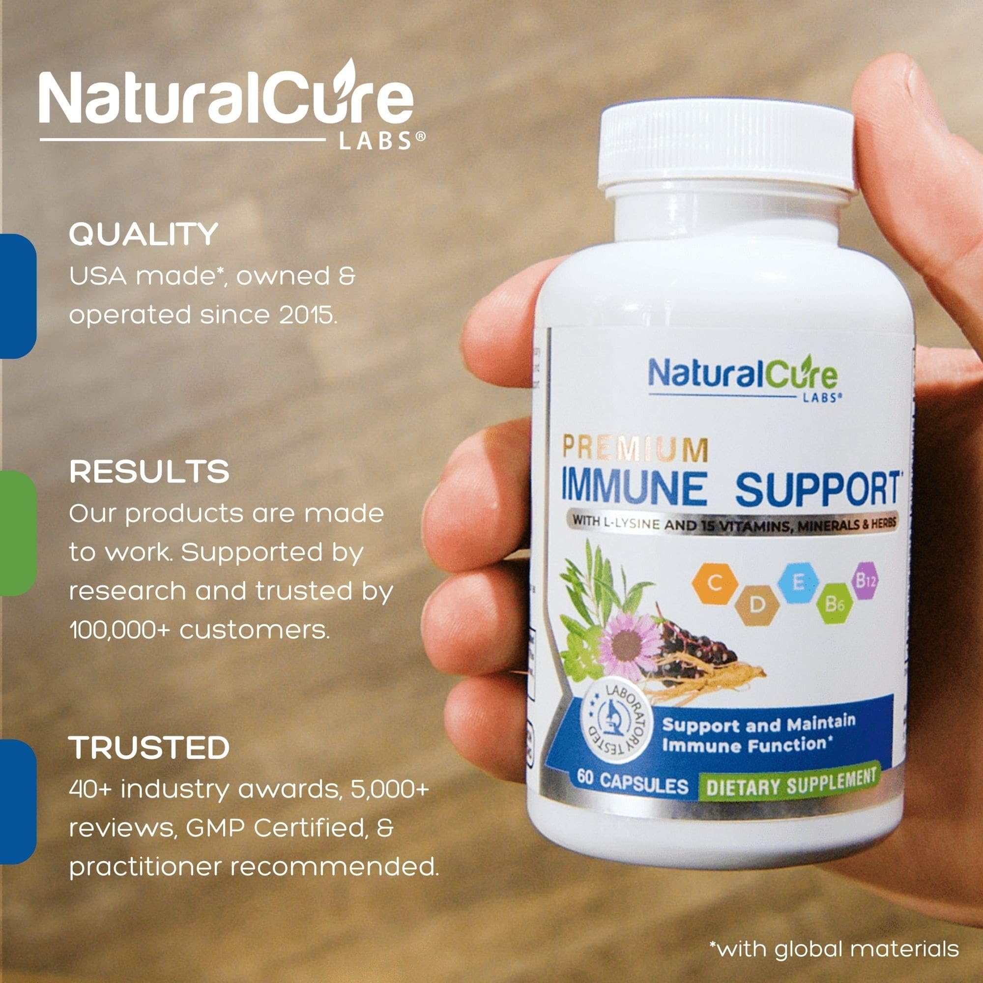 Natural Cure Labs Premium Immune Support Natural Cure LabsAu supplements
