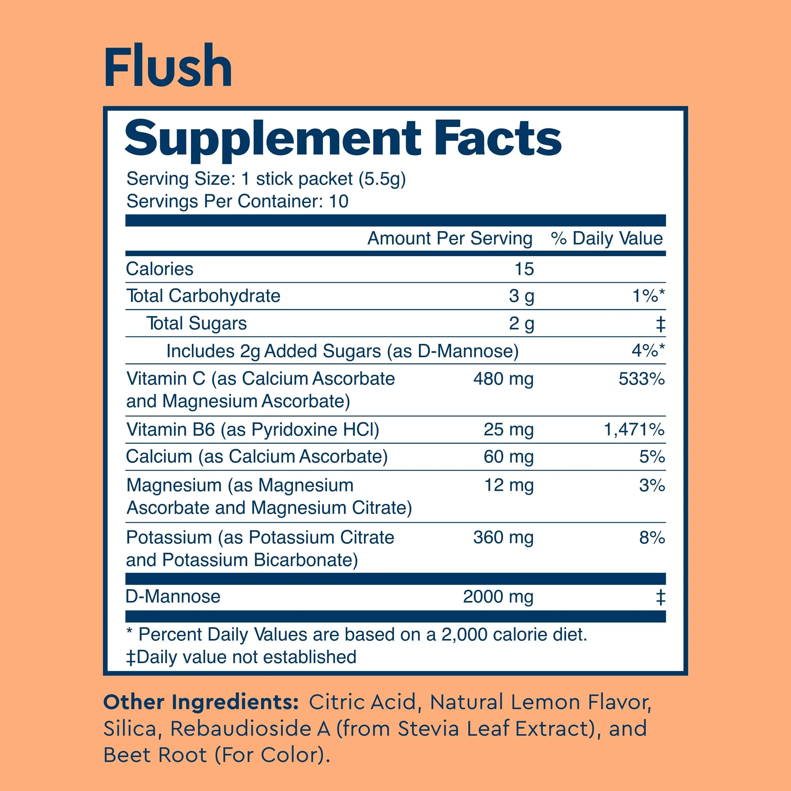 Uqora Flush (Pink Lemonade, 10 Packets) & Defend (60 Capsules) Bundle - Support Urinary Tract* with D-Mannose, Vitamin C & More - Support Bladder Health & Cleanse Biofilm* with D-Mannose & More UqoraAu supplements