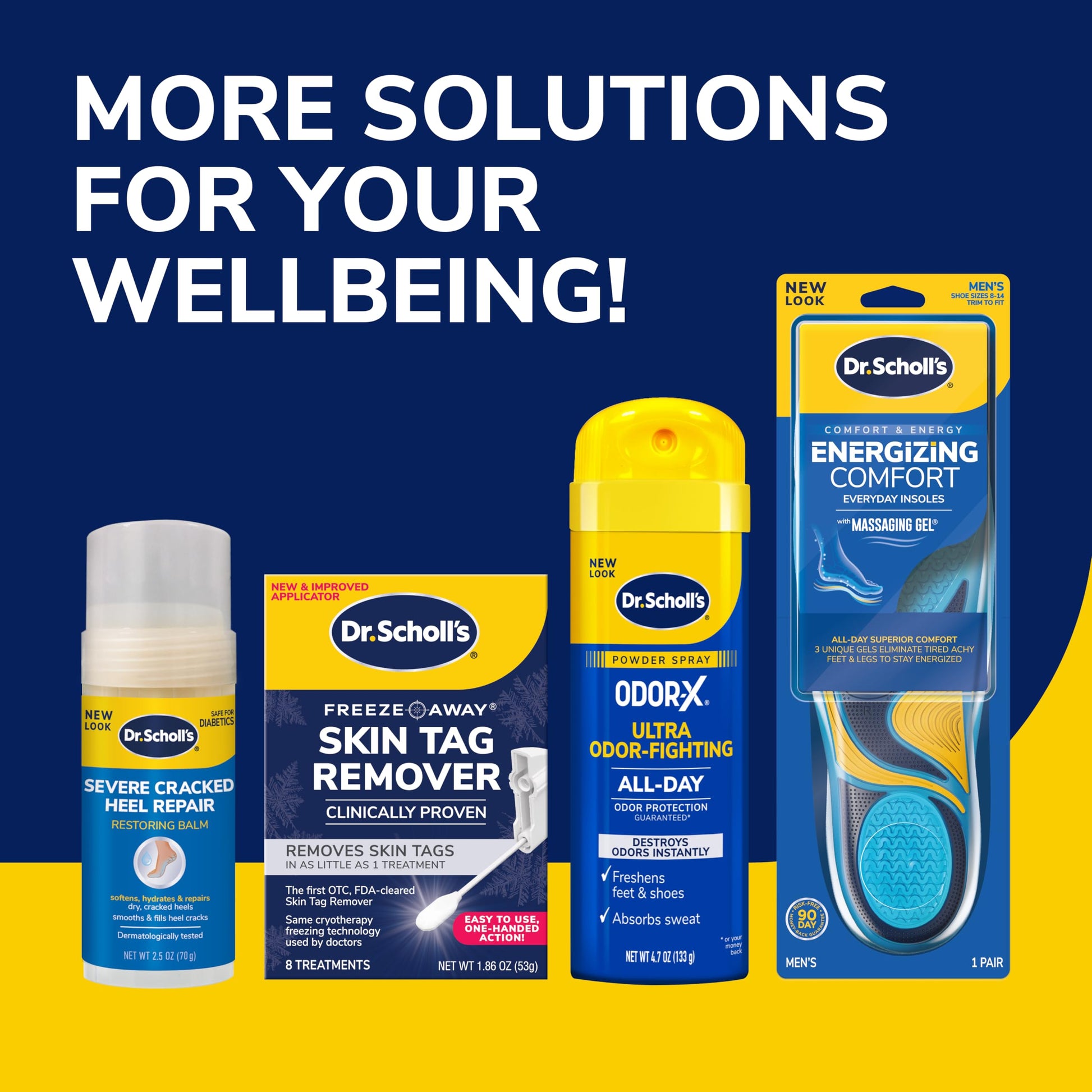 Dr. Scholl's Foot Pain Relief Liquid ROLL-ON, 3.0 oz // Clinically Tested 12-Hour Pain Relief - Penetrates Tough Nerve Pain - Works in 5 Minutes - Non-Greasy - with Lidocaine & Menthol Dr. Scholl'sAu supplements