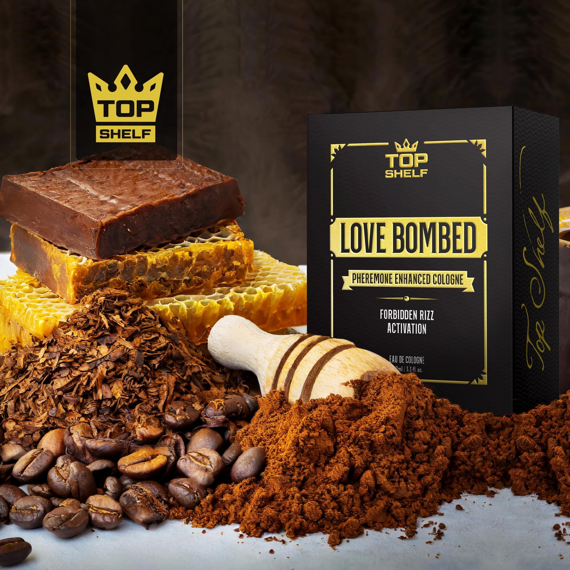 Join Top Shelf Grind Love Bombed - Pheromone Cologne for Men | Bold Attraction Join Top Shelf GrindUS supplements