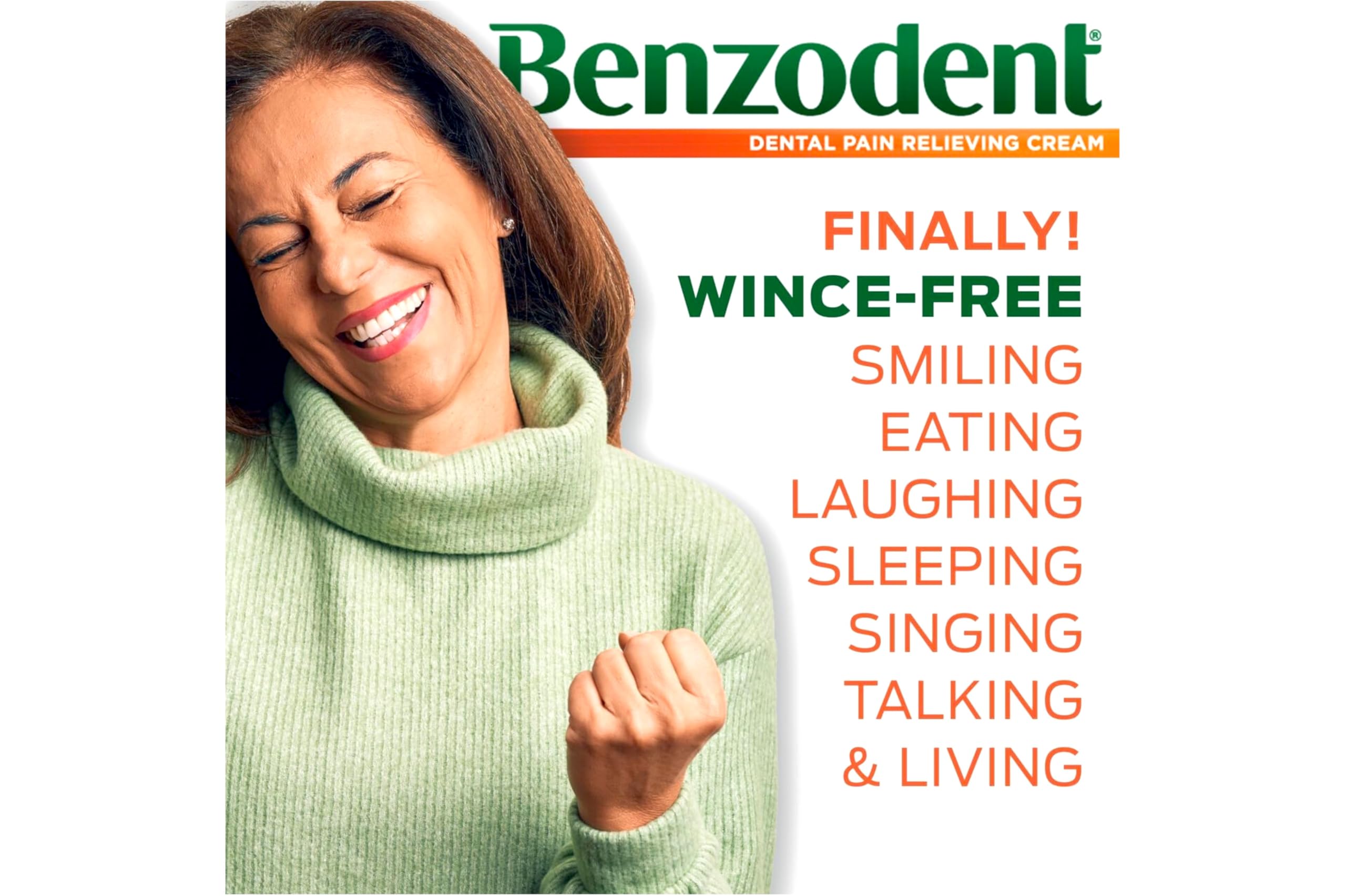 Benzodent Dental Pain Relieving Cream, 1 Ounce - Pack of 3 BenzodentAu supplements