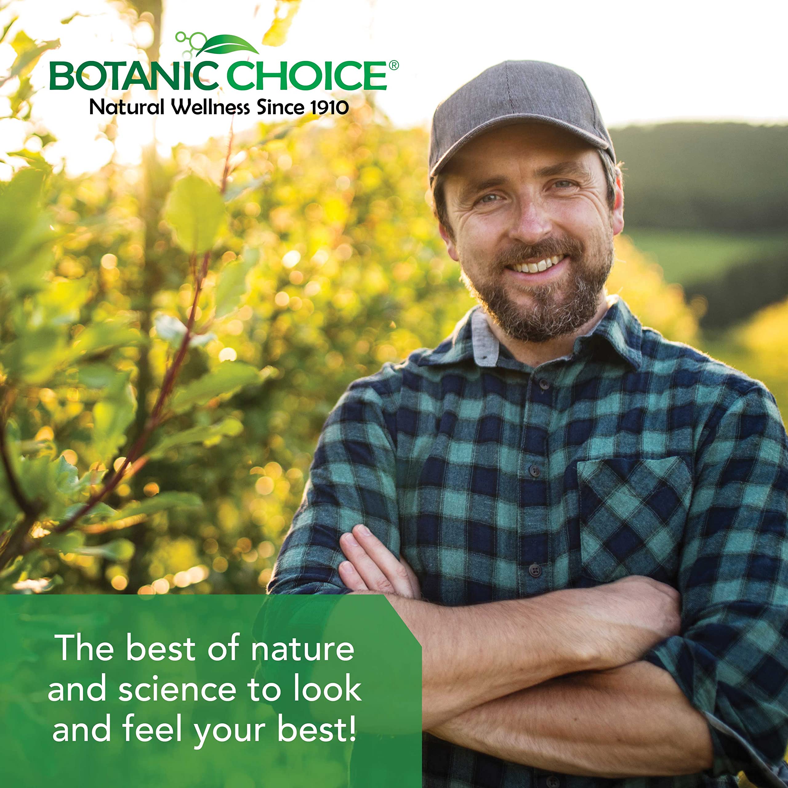 Botanic Choice Mega Fruits and Veggies Blend (60 Capsules) + Lemon Balm Tincture (1 fl oz) Bundle - Energy Balance & Superfood Supplement + Relaxation and Sleep Support Botanic ChoiceAu supplements