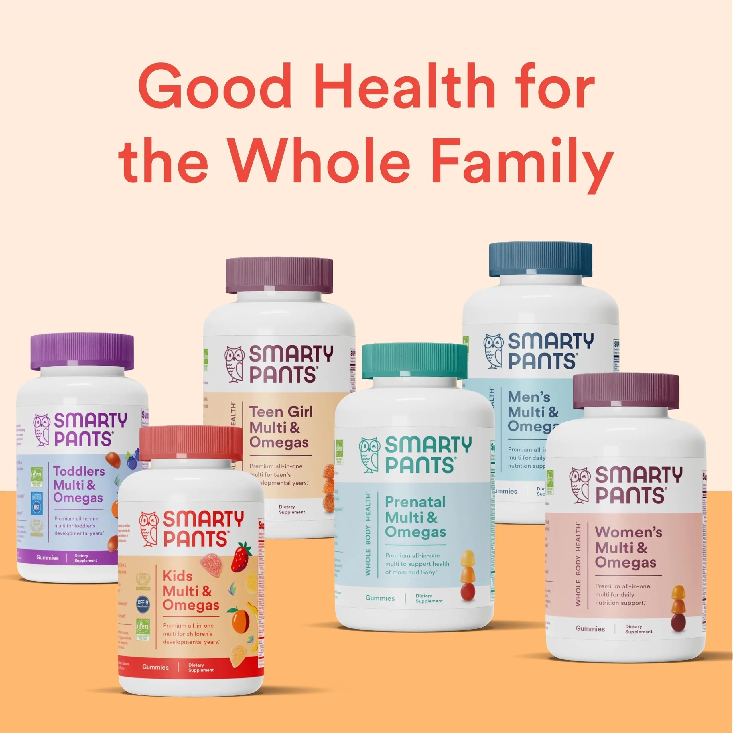 SmartyPants Kids Multivitamin Gummies: Omega 3 Fish Oil (EPA/DHA), Vitamin D3, C, Vitamin B12, B6, A, K & Zinc for Immune Support SmartyPantsAu supplements