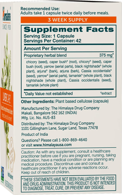 Himalaya LiverCare for Total Liver Support, Cleanse and Detox, Protects Cells & Enzymes HimalayaUS supplements