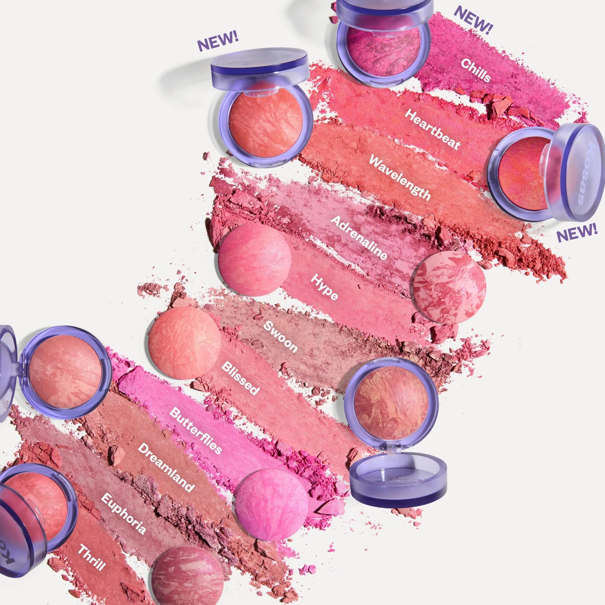 Kosas Blush is Life –Talc-Free Dimensional Blush Baked with Squalane & Hyaluronic Acid – Long Wear, Safe for Sensitive Skin - Hype KosasAu supplements