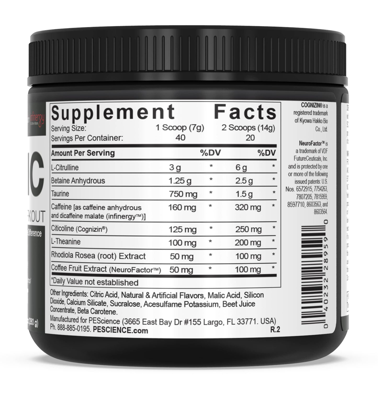 PEScience High Volume + Prolific Pre-Workout Stack, Powerful Nitric Oxide & Energy PEScienceUS supplements
