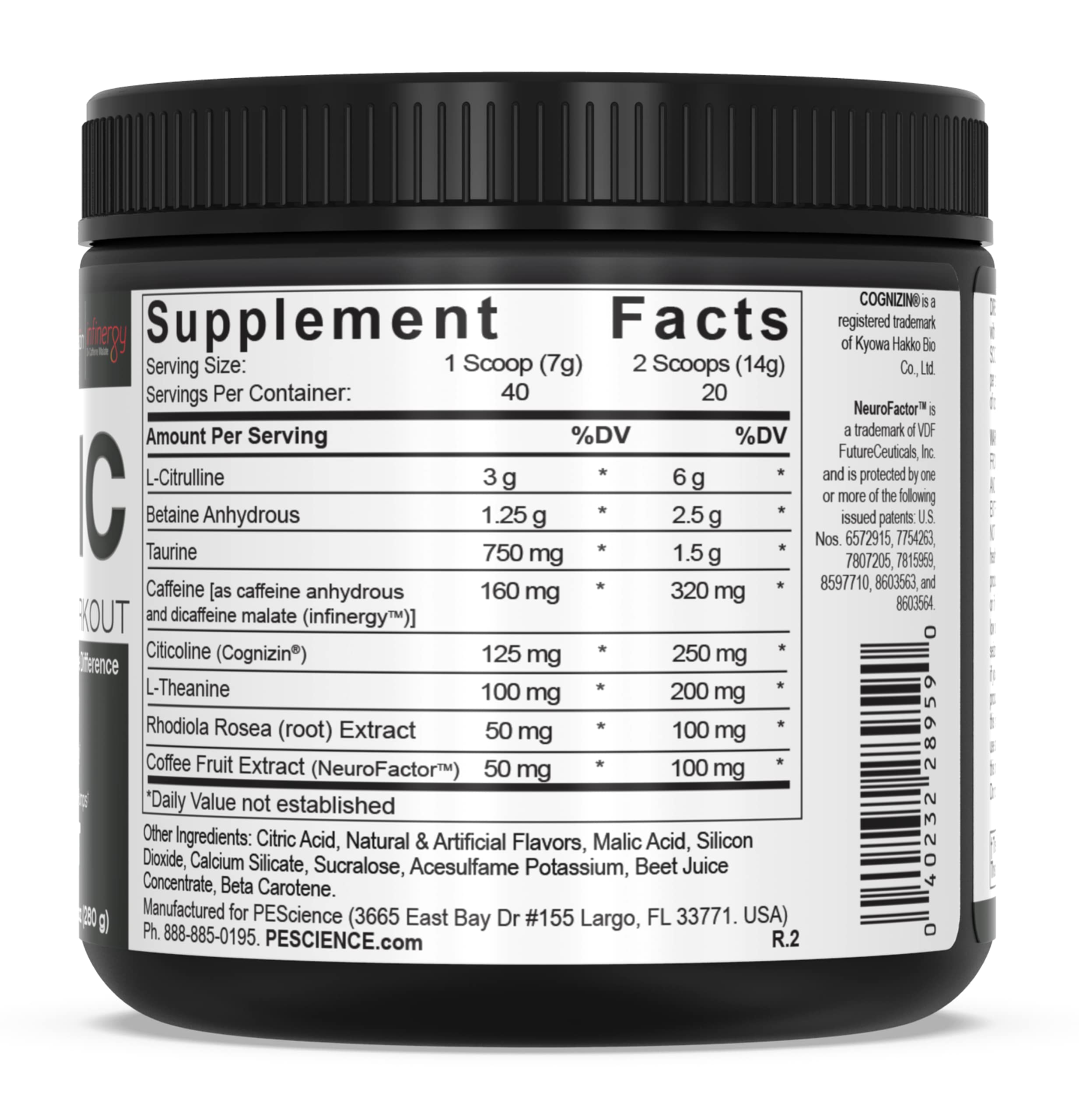PEScience High Volume + Prolific Pre-Workout Stack, Powerful Nitric Oxide & Energy PEScienceAu supplements