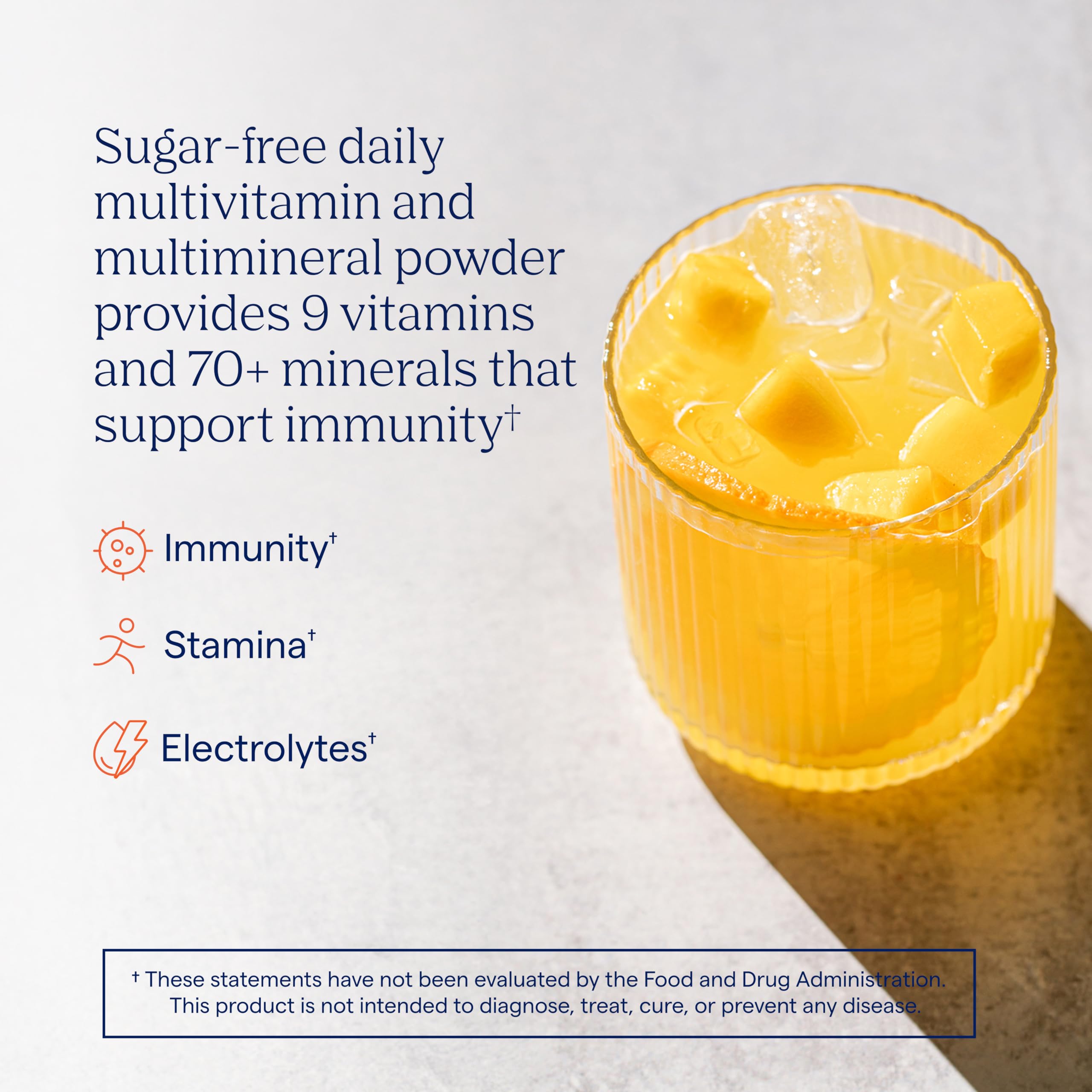 Trace Minerals Power Pak Multivitamin and Multimineral Packets - Electrolyte Support - 1200 mg Vitamin C plus 70+ Trace Minerals - Sugar Free - Orange Mango Flavor - 30 Packets Trace MineralsAu supplements