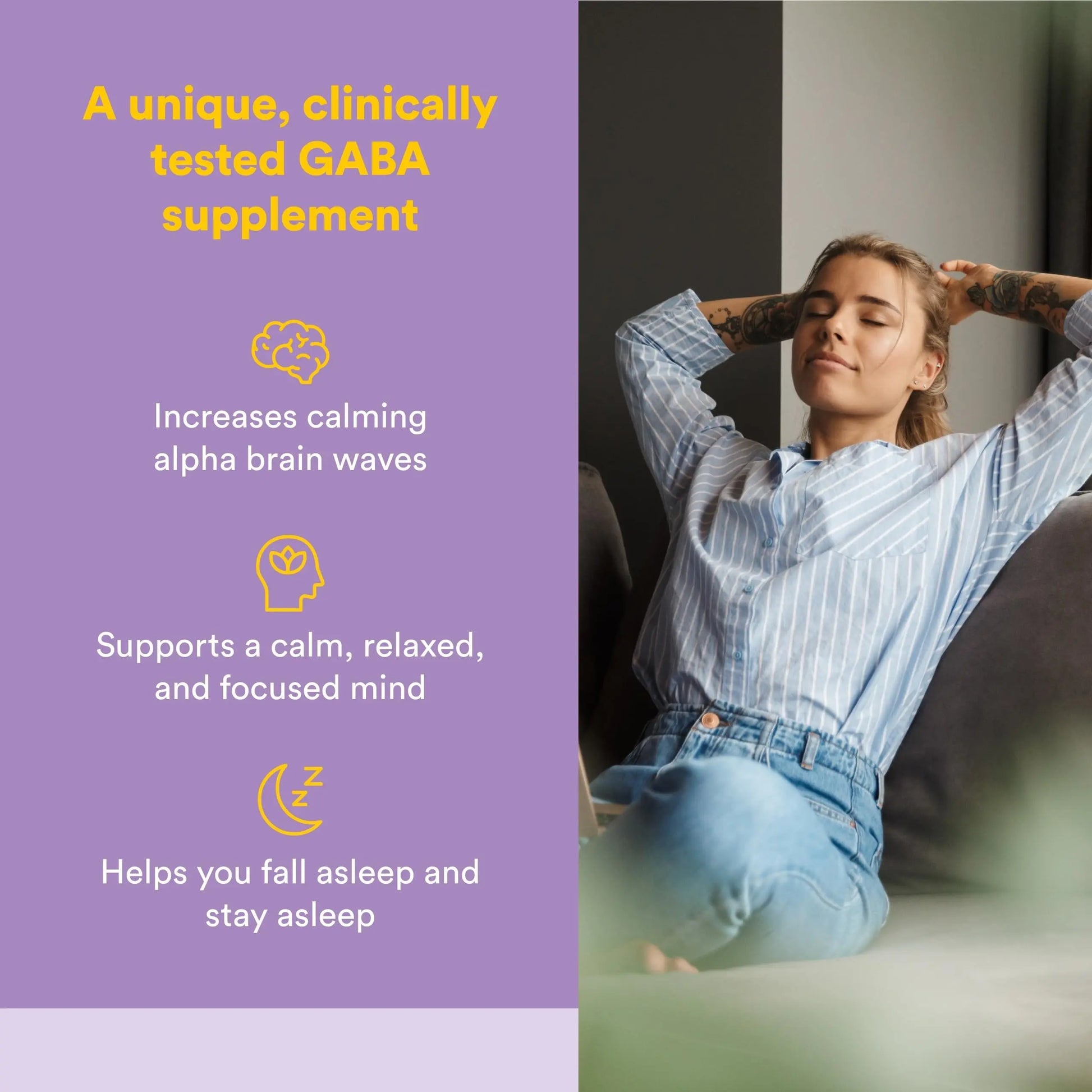 Natural Factors Pharma GABA - Dietary Supplement Supports Calm Sleep & Sleep Quality - Natural, Fast-Working Supplement Aids Focus & Brain Health - 120 Chewable Tablets (60 Servings) Natural Factorsnz supplements
