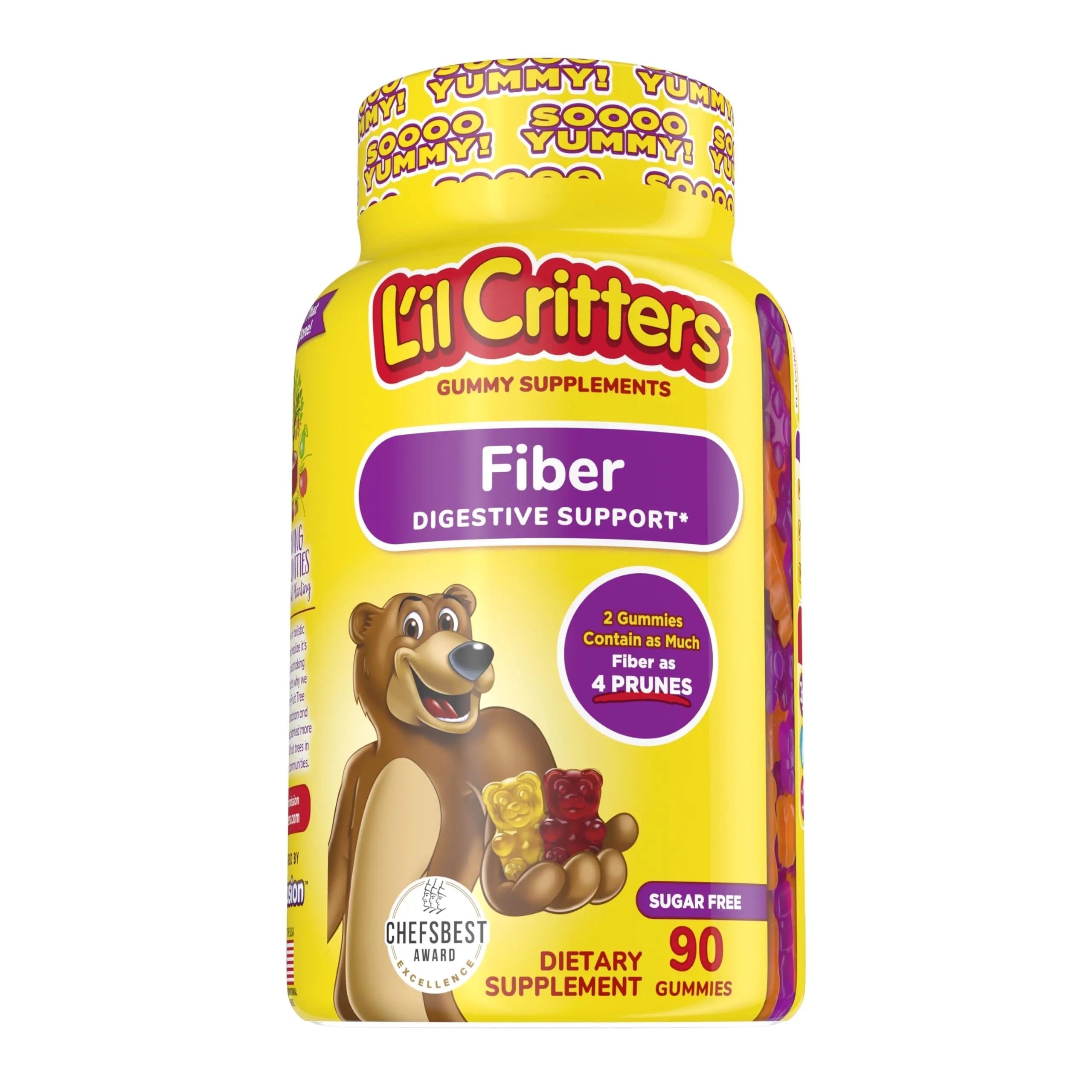 Flintstones Vitamins Chewable Kids Vitamins, Complete Multivitamin & L’il Critters Fiber Daily Gummy Supplement for Kids Flintstones VitaminsAu supplements