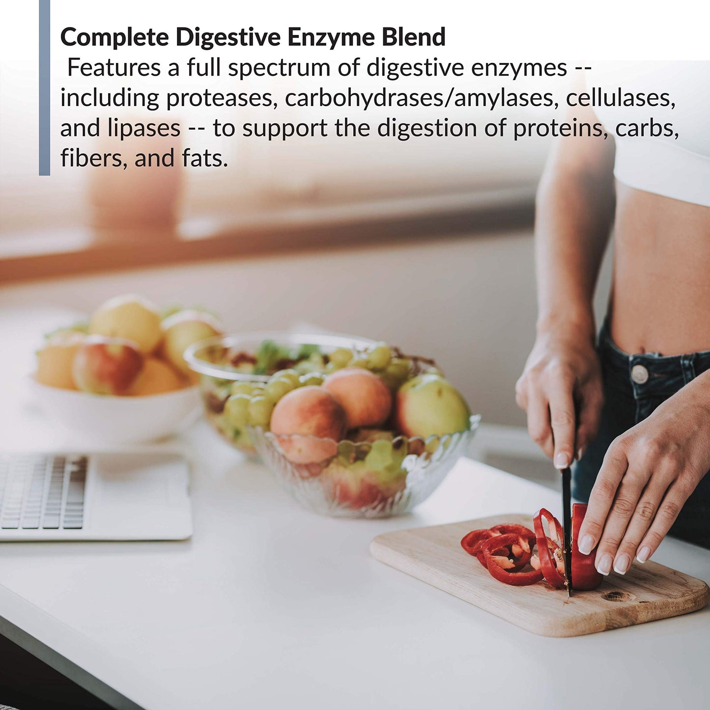 BioTrust AbsorbMax Broad Spectrum Digestive Enzyme Blend, Gluten Free, Non GMO, Digestive Support for Nutrient Digestion, Absorption and Periodic BioTrustUS supplements