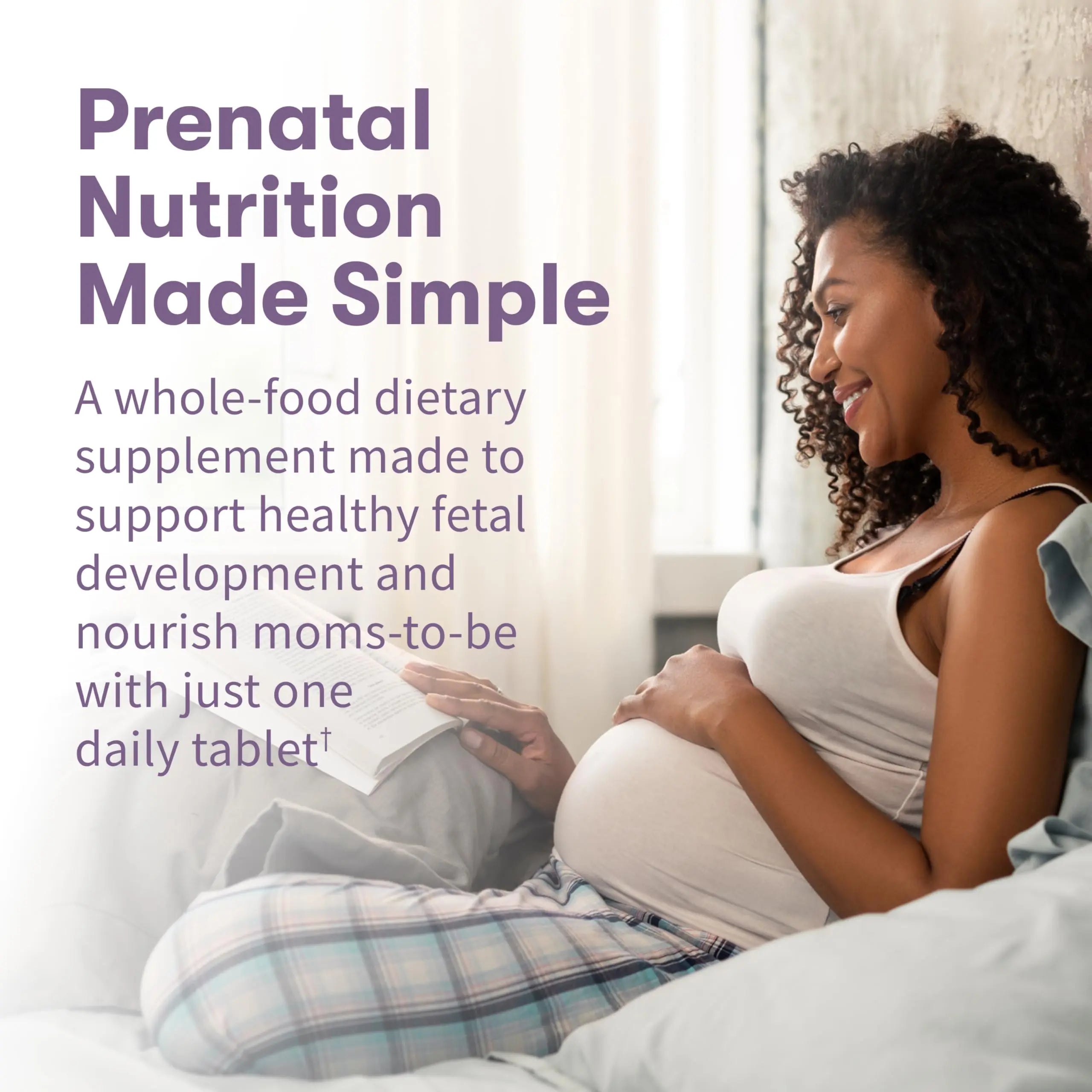 Garden of Life Organics Prenatal Vitamin: Folate for Energy & Healthy Fetal Development, Non-constipating Iron, Vitamin C, B6, B12, D3 – Organic, Non-GMO, Gluten-Free, Vegan, 30 Day Supply Garden of Lifenz supplements