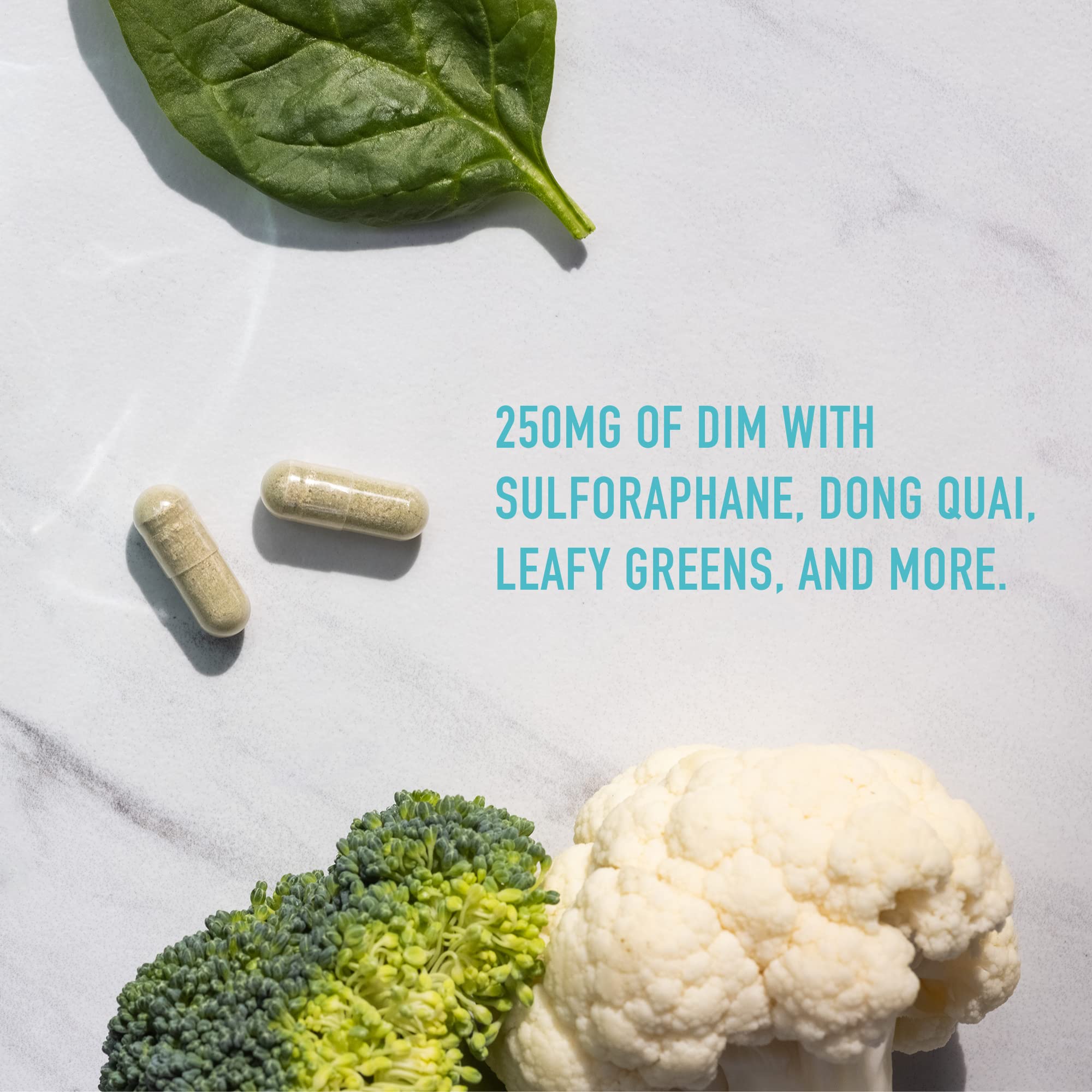 DIM Supplement 250 mg | Estrogen Balance for Women | Hormone Menopause Relief SMNutritionUS supplements