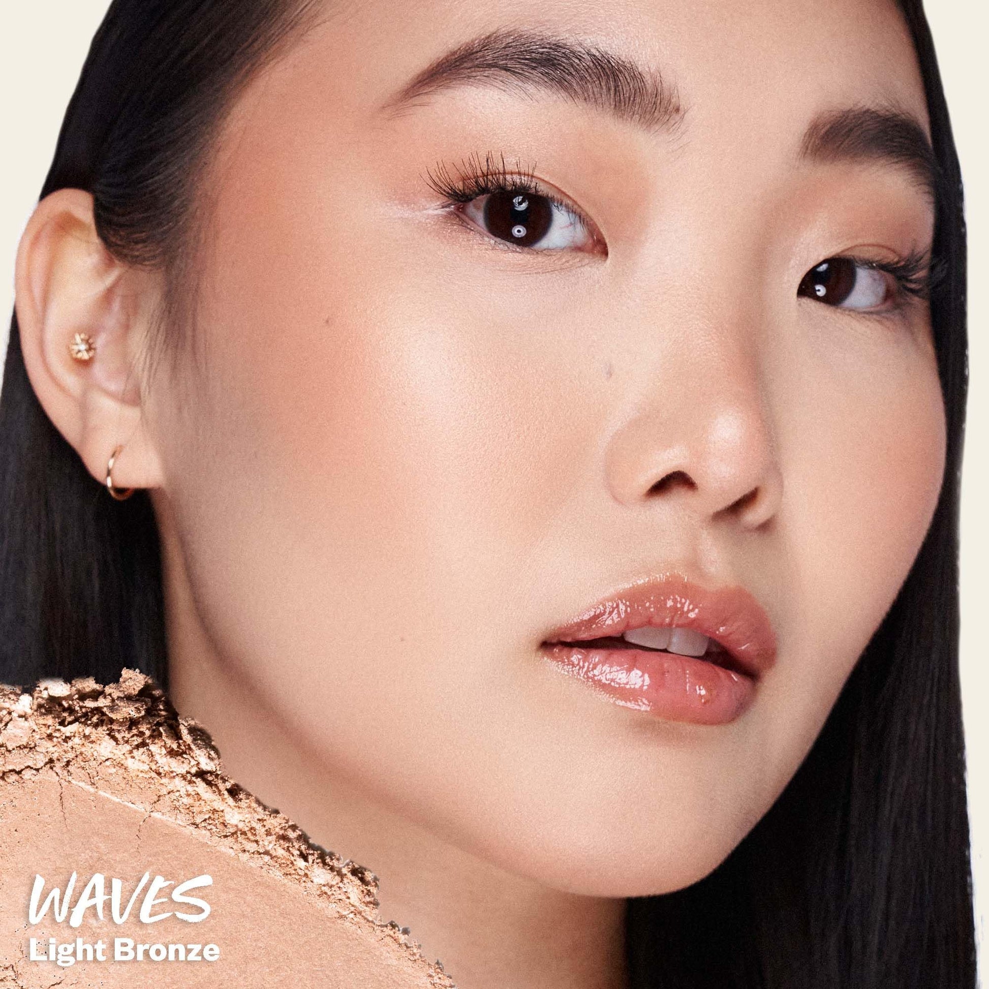 Kosas Sun Show Glowy Warmth Baked Bronzer - Contouring Powder for Cheekbones, Nose & Jawline - Enriched with Concentrated Fatty Acids - Talc-Free, Vegan & Hypoallergenic - Waves KosasAu supplements