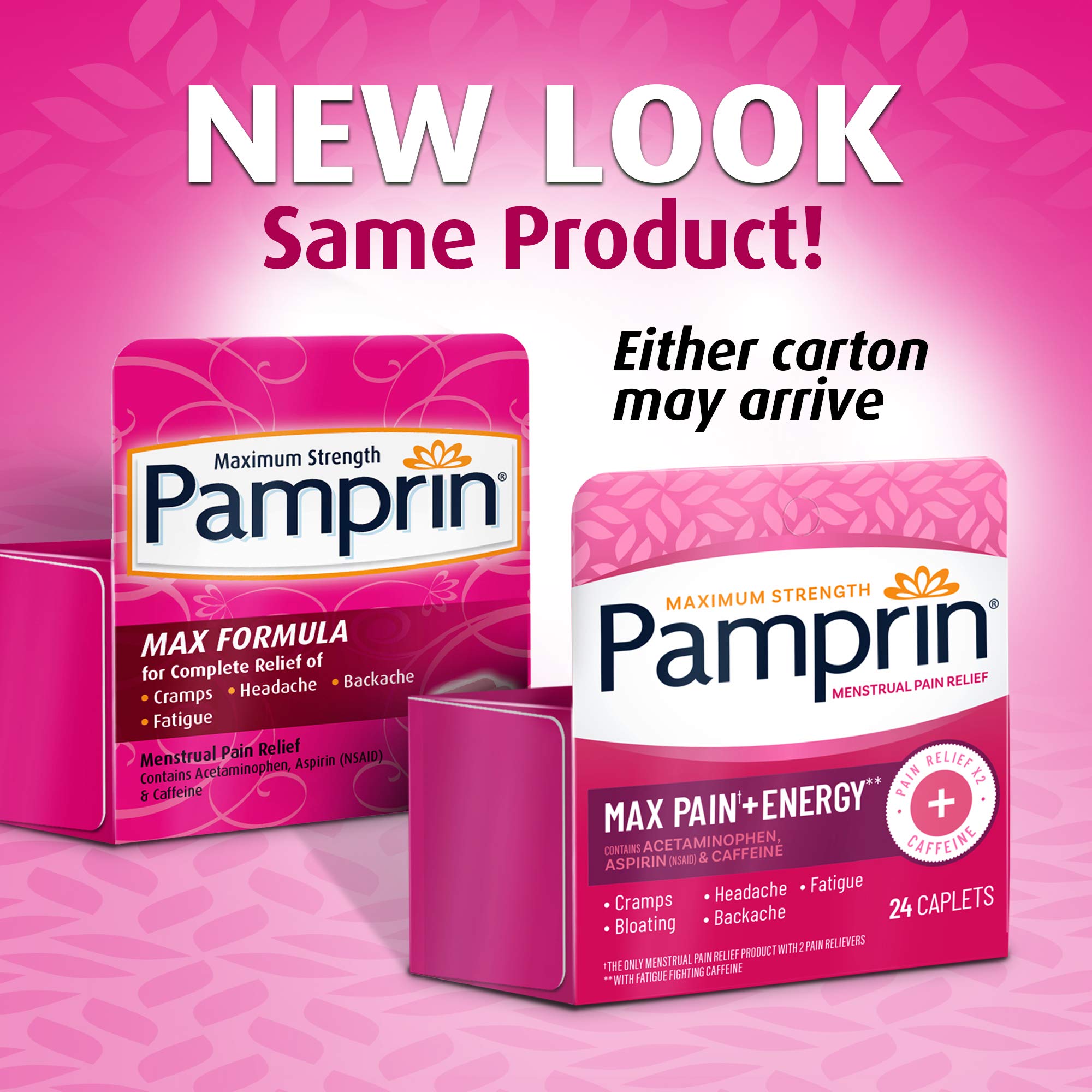 Pamprin Maximum Strength Max Formula, with Acetaminophen, Menstrual Period Symptoms Relief PamprinAu supplements