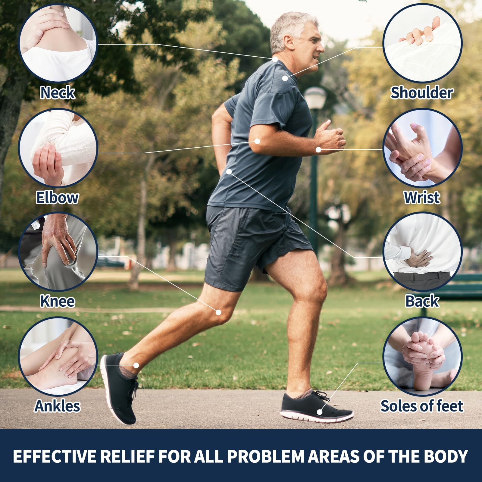 YIVANNUO 2PCS Neuropathy Relief Cream, Contains Arnica, Menthol, Msm, and Glucosamine, Suitable for Feet, Hands, Legs, Muscles, Joints, and Waist, Fast Absorption, Mild & All Natural YIVANNUOAu supplements